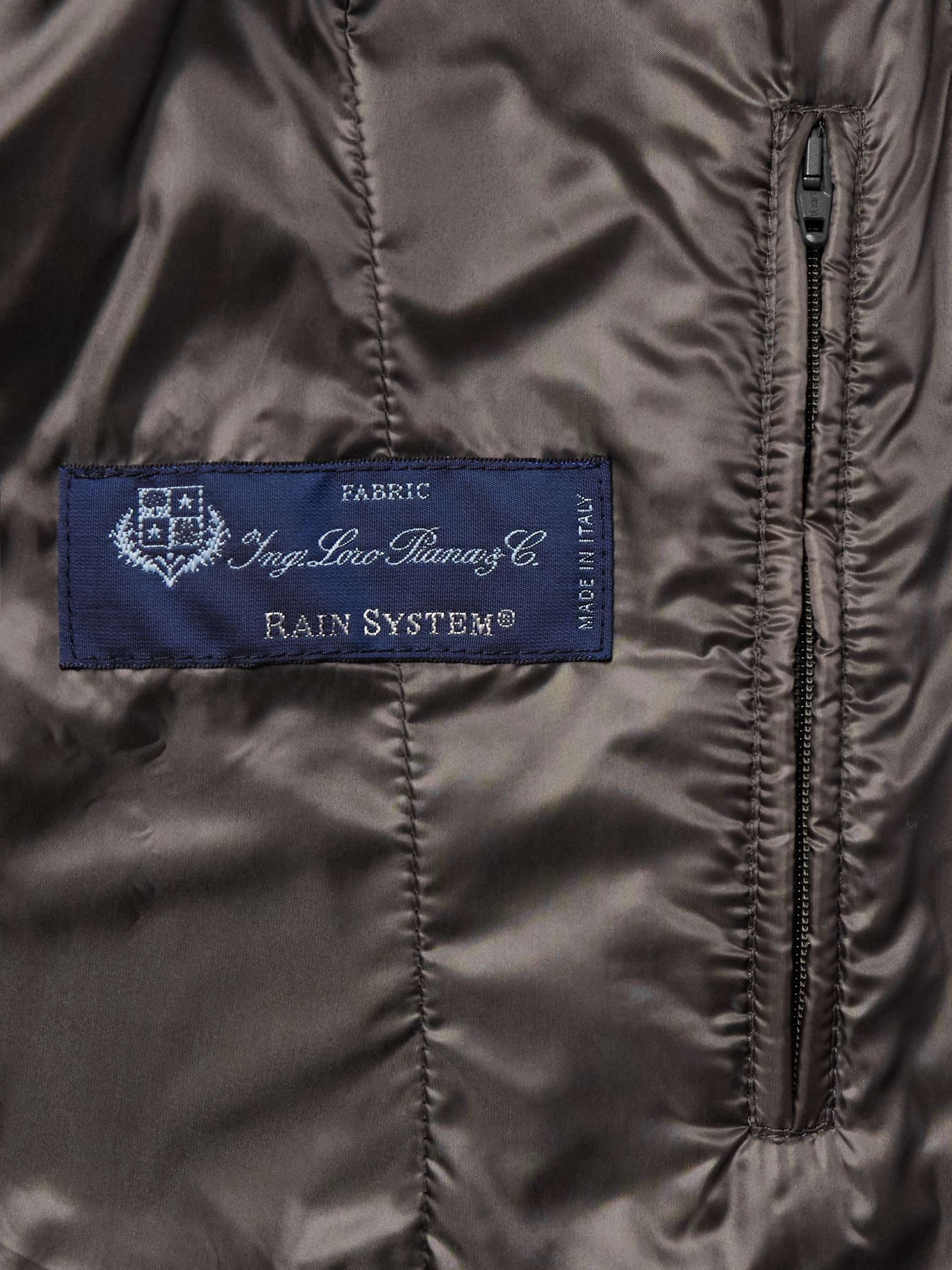 Slim-Fit Prince of Wales Checked Wool and Cashmere-Blend Blazer with Detachable Gilet view