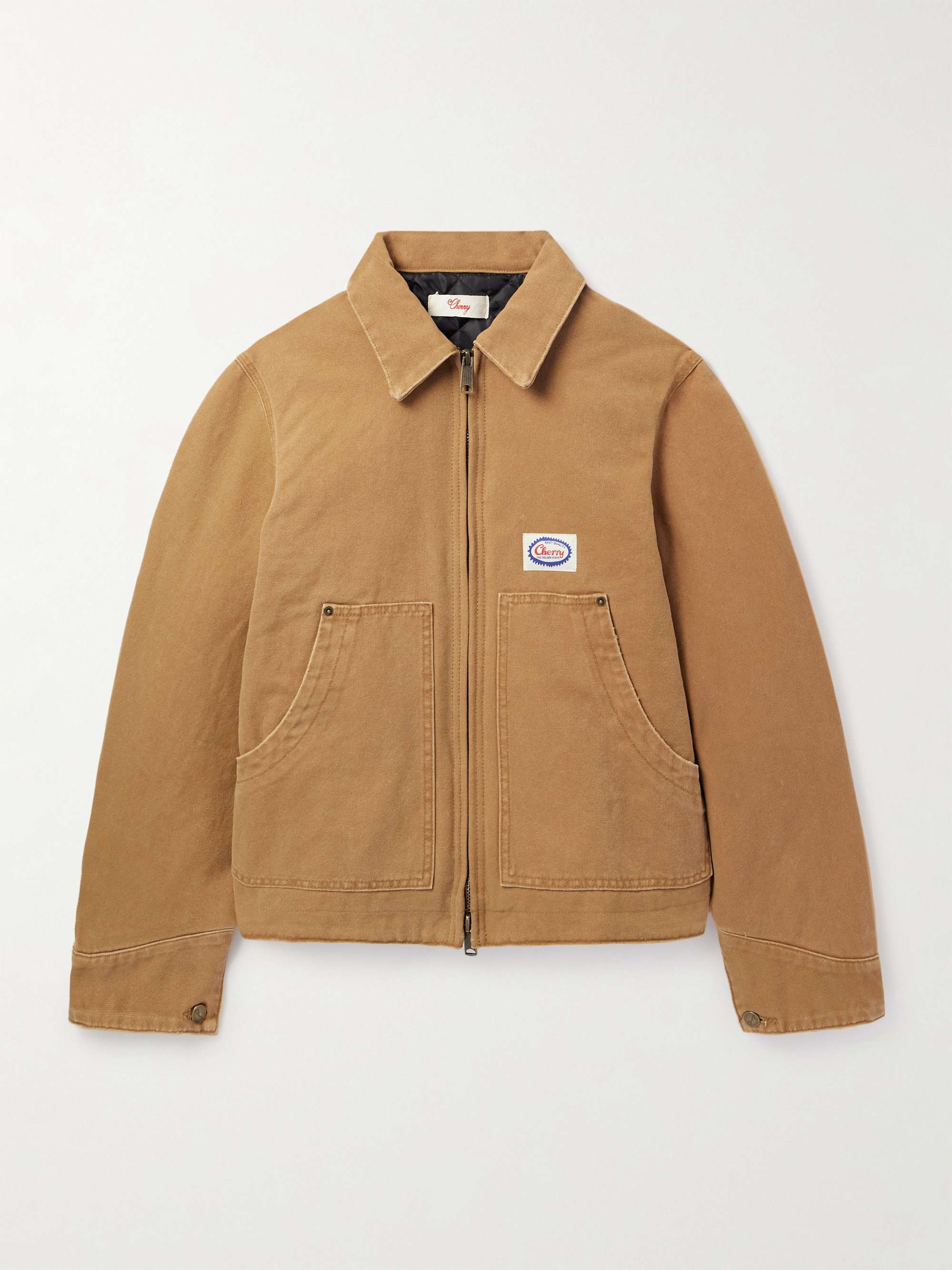 Mechanic Printed Cotton-Canvas Trucker Jacket view