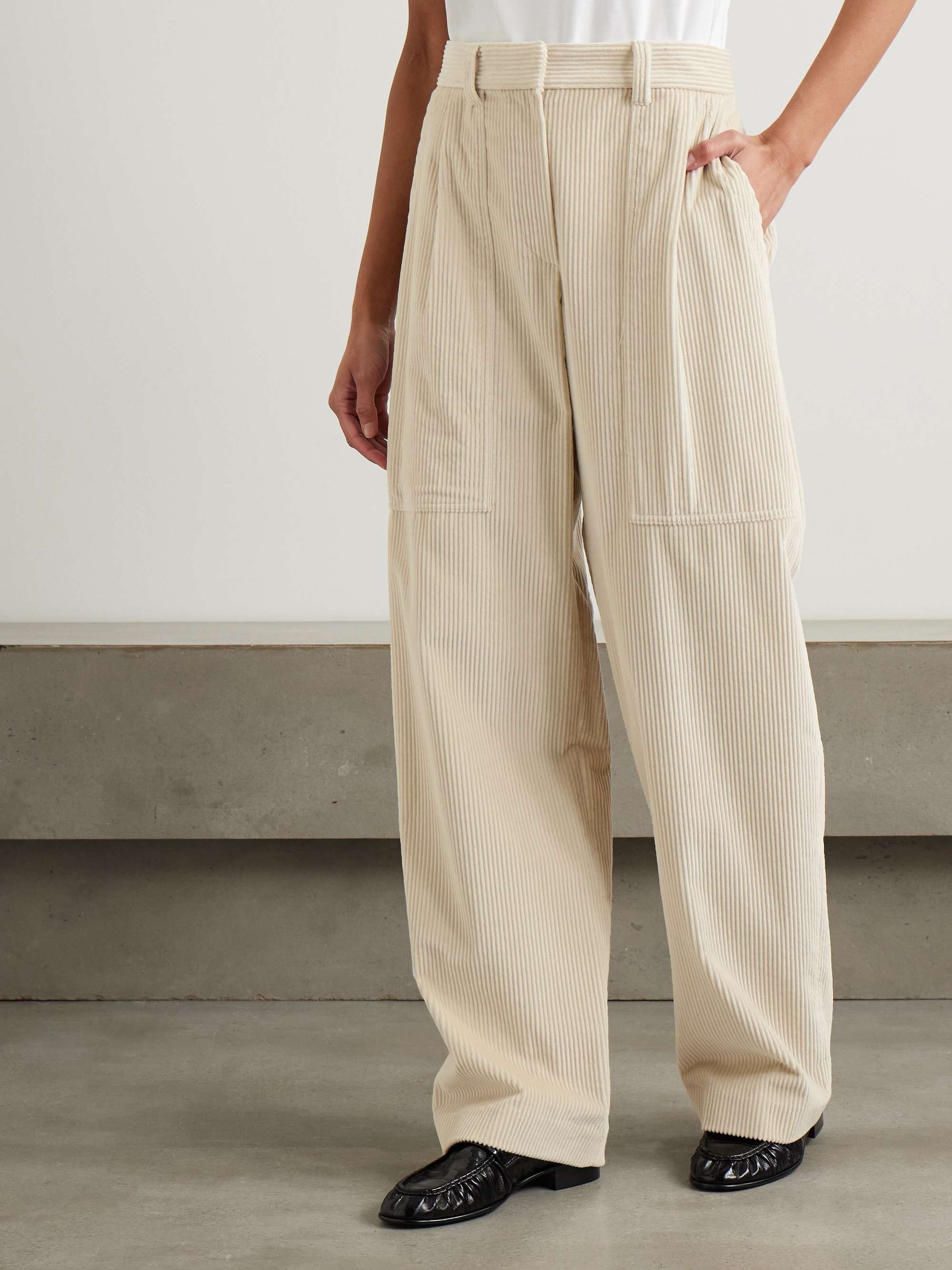 Cotton-corduroy pants view