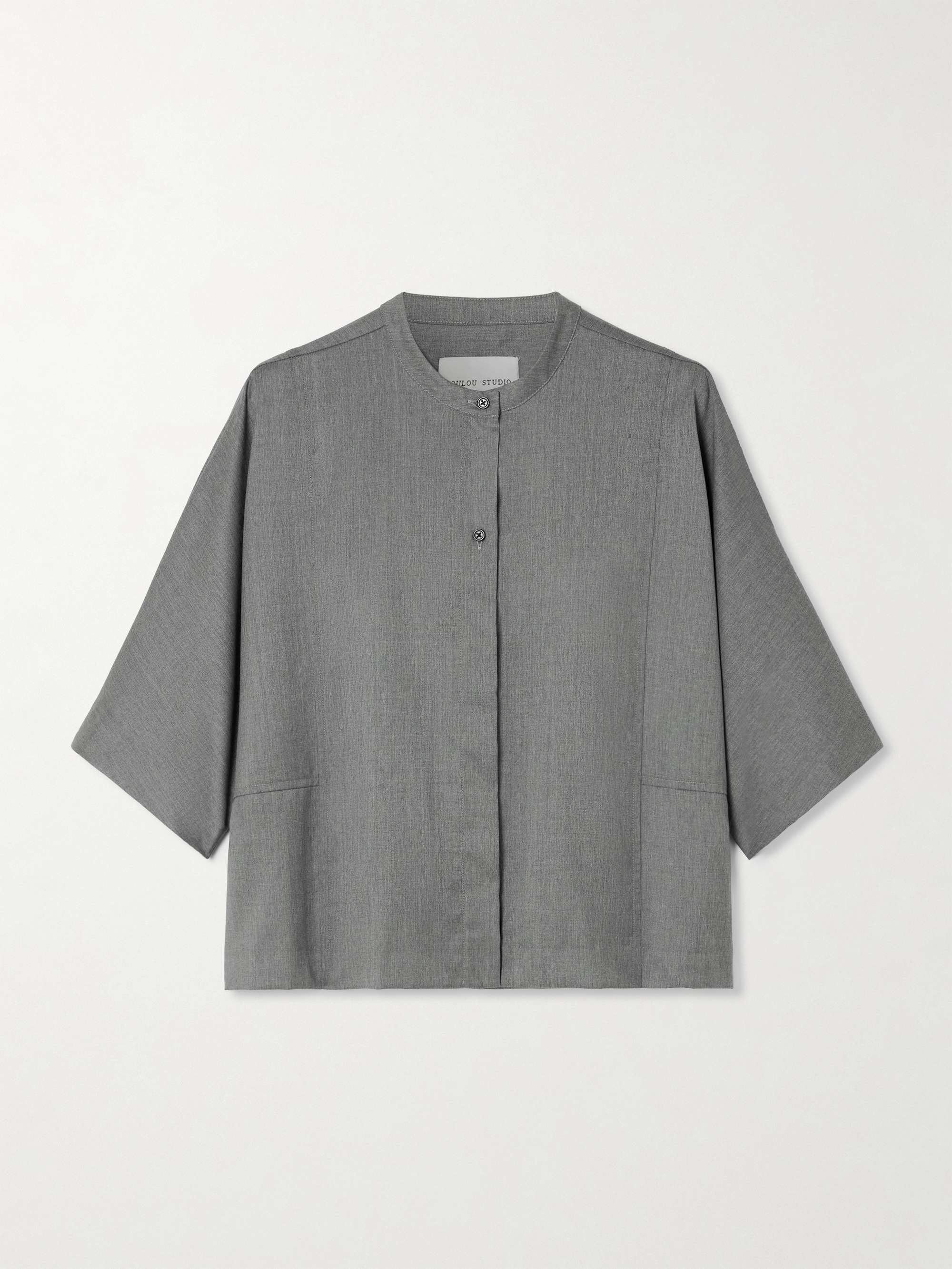 Aylin wool shirt view