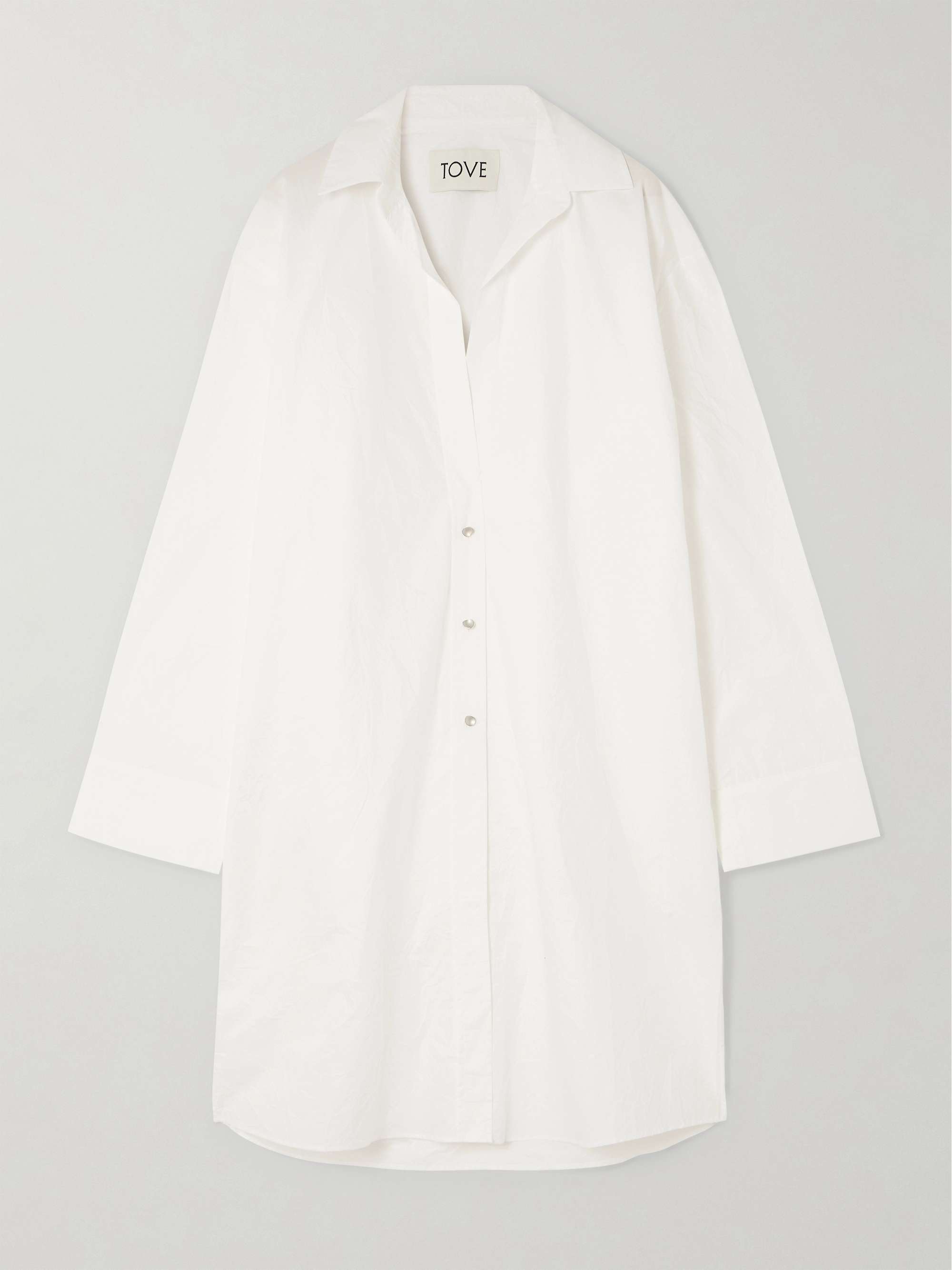 Georgina oversized cotton shirt view