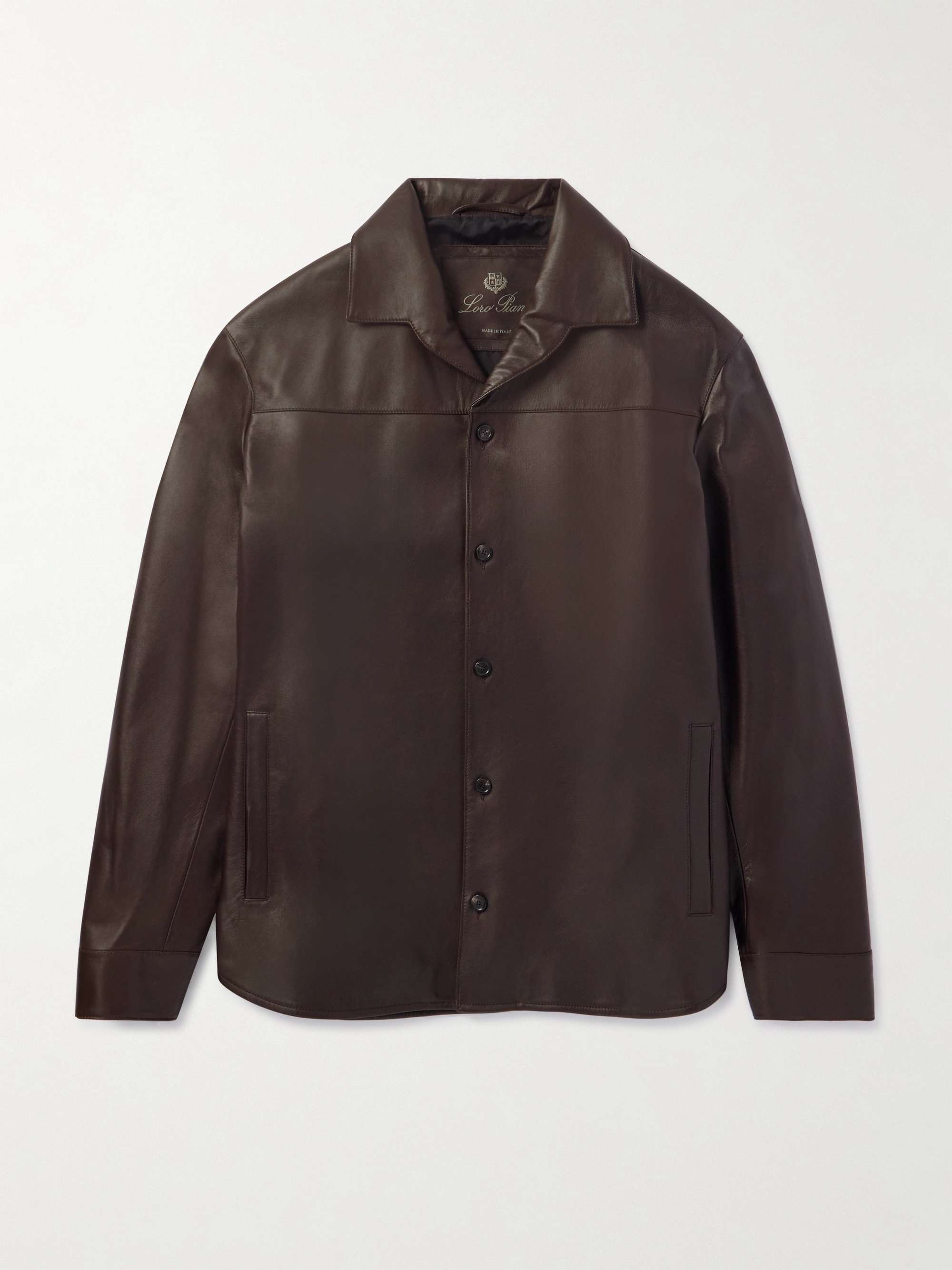 Bruno Leather Overshirt view