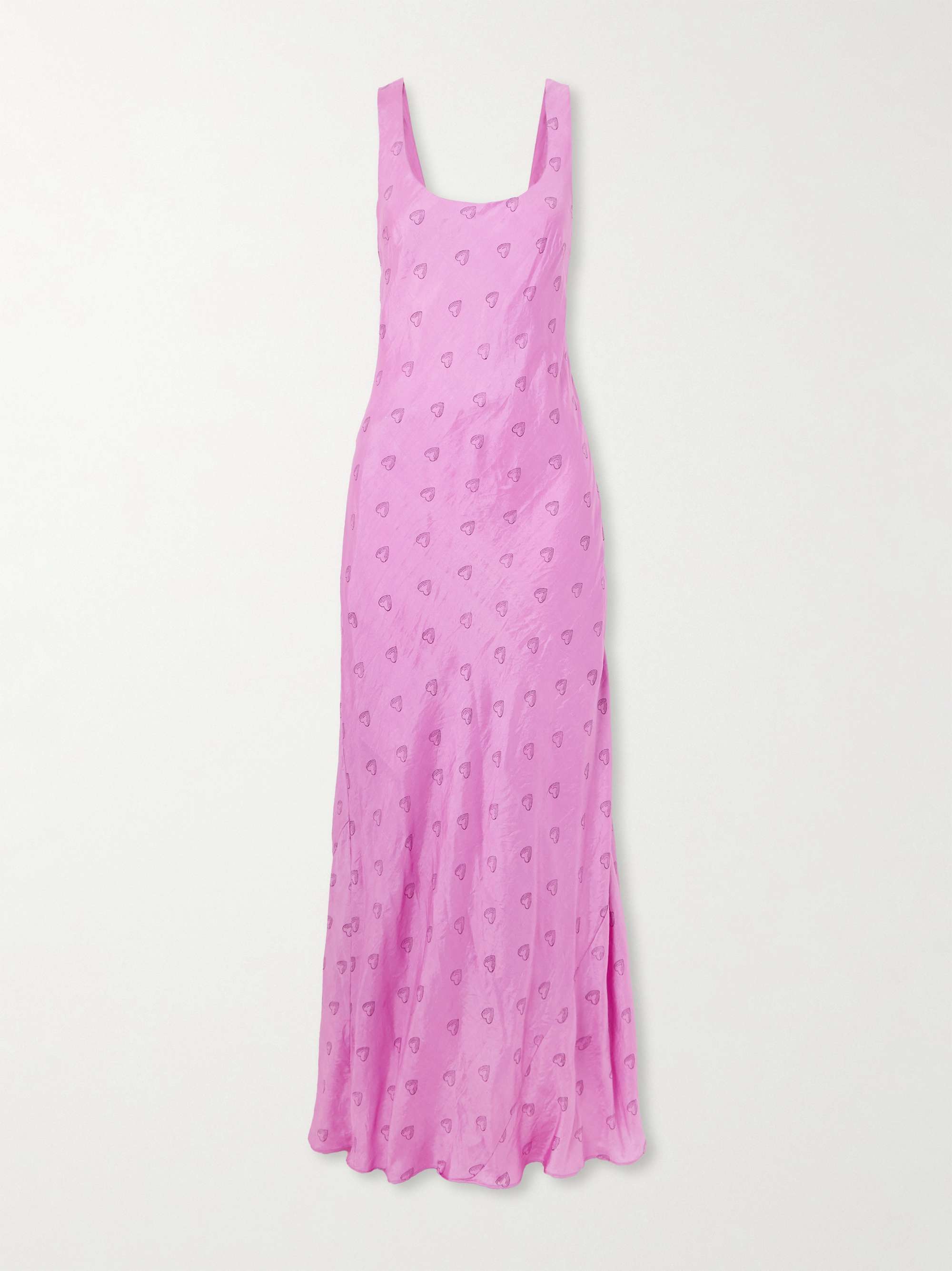 Adele printed silk midi dress view