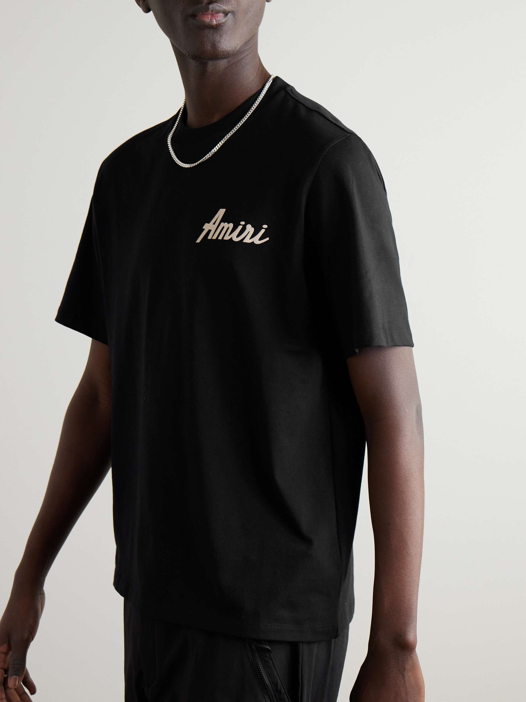 City Logo-Print Cotton-Jersey T-Shirt view