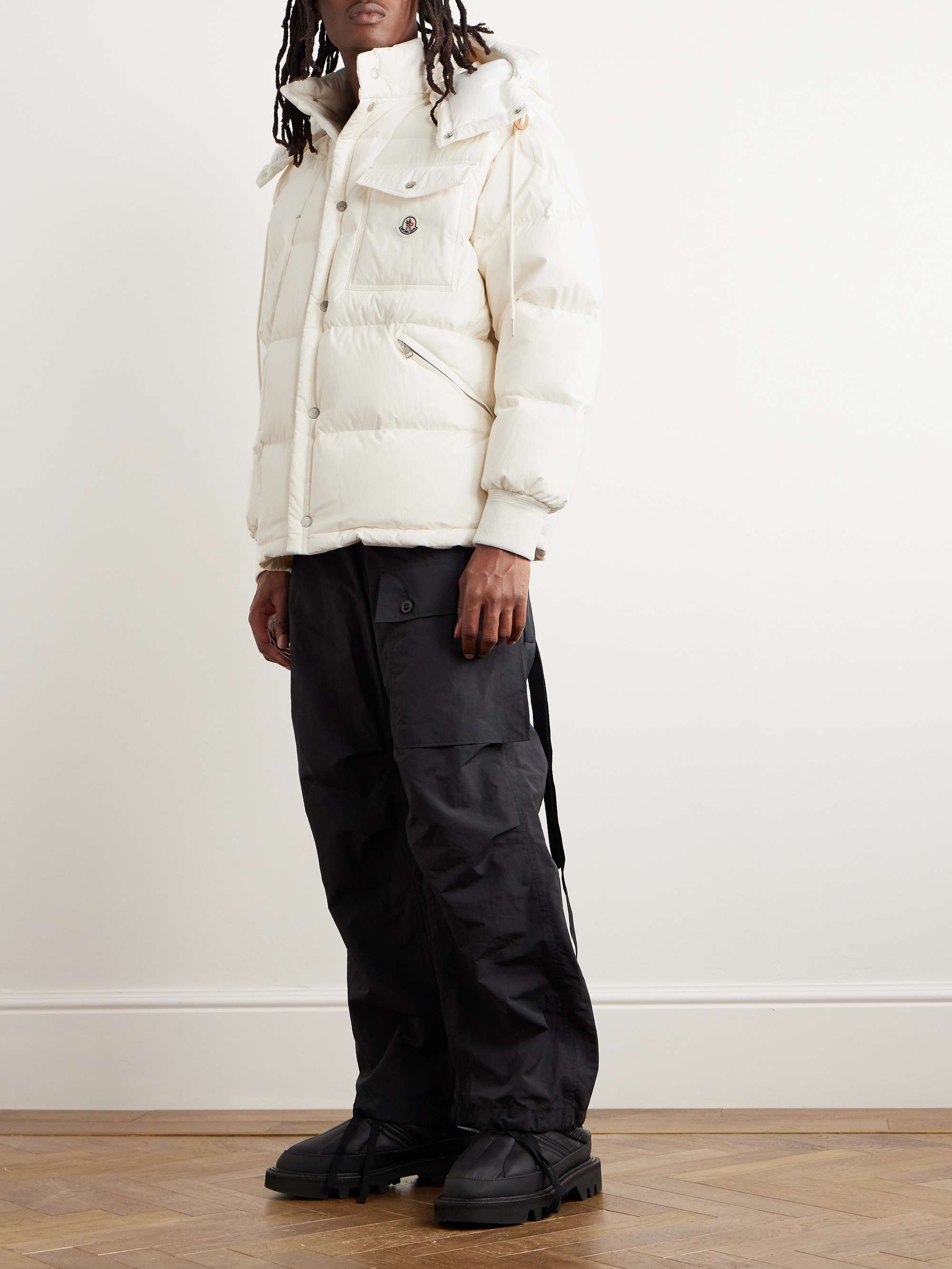 Karakorum Cotton Hooded Down Jacket view