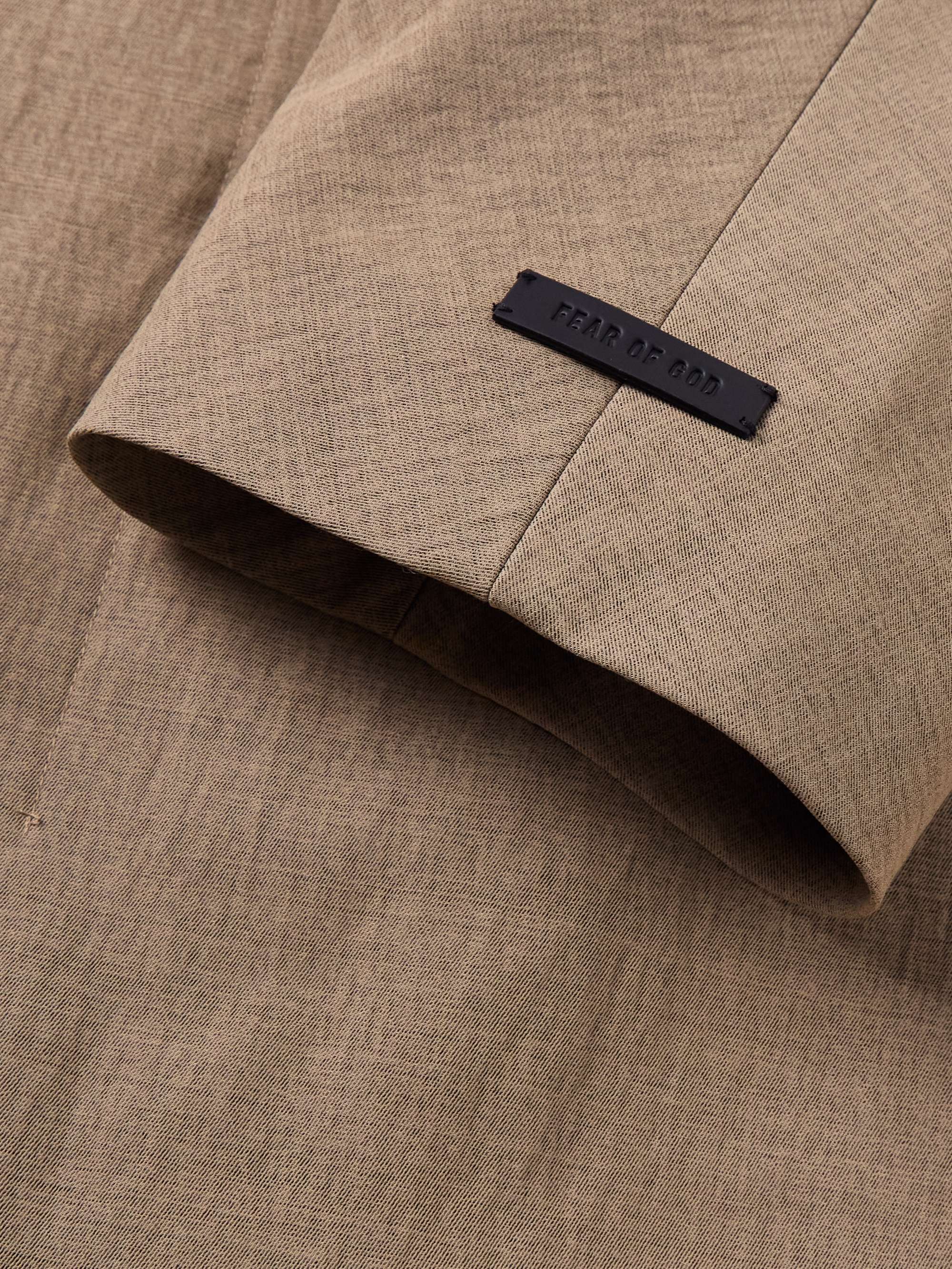 Eternal Logo-Appliquéd Twill Coat view