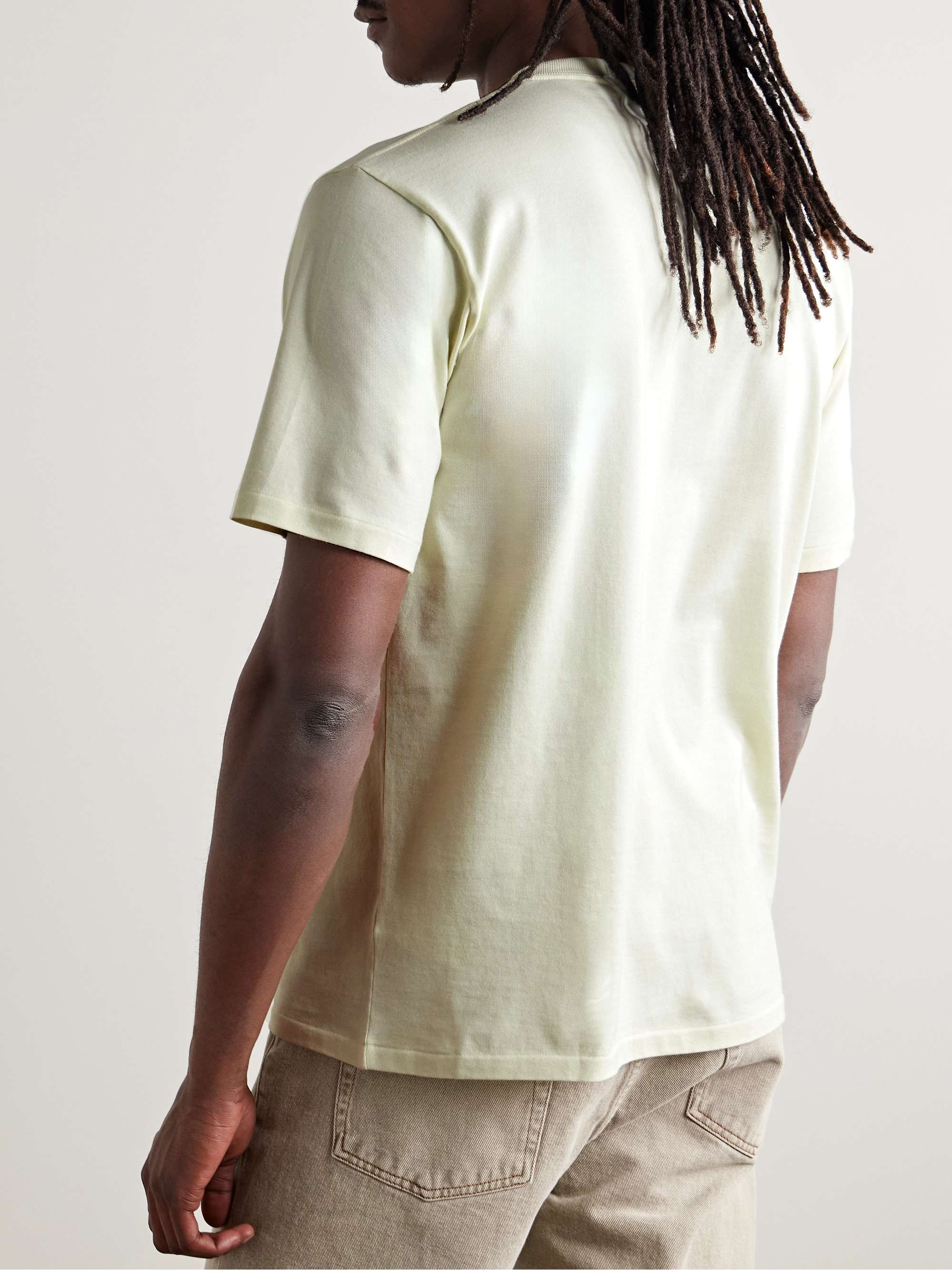 Luster Cotton-Jersey T-Shirt view