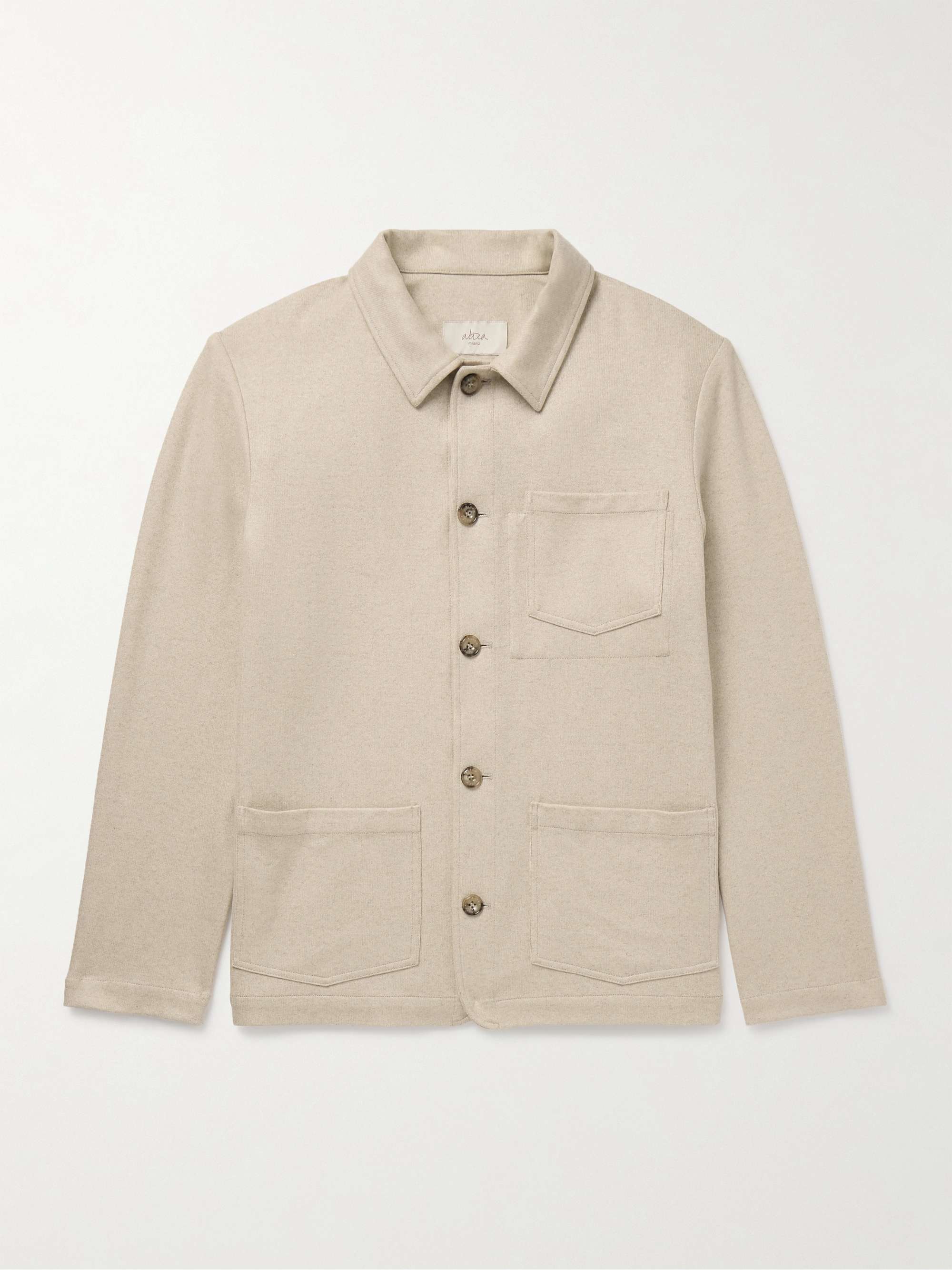 Pablo Cashmere-Blend Overshirt view