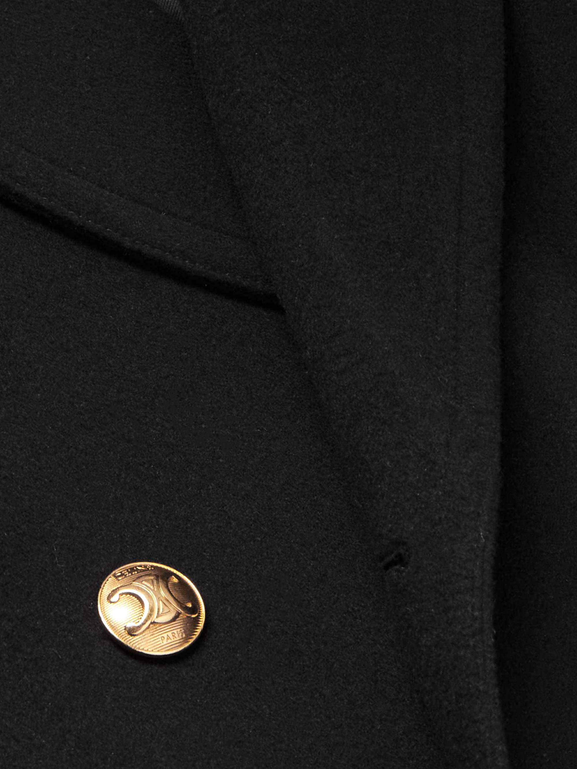 Manathan Double-Breasted Wool and Cashmere-Blend Coat view