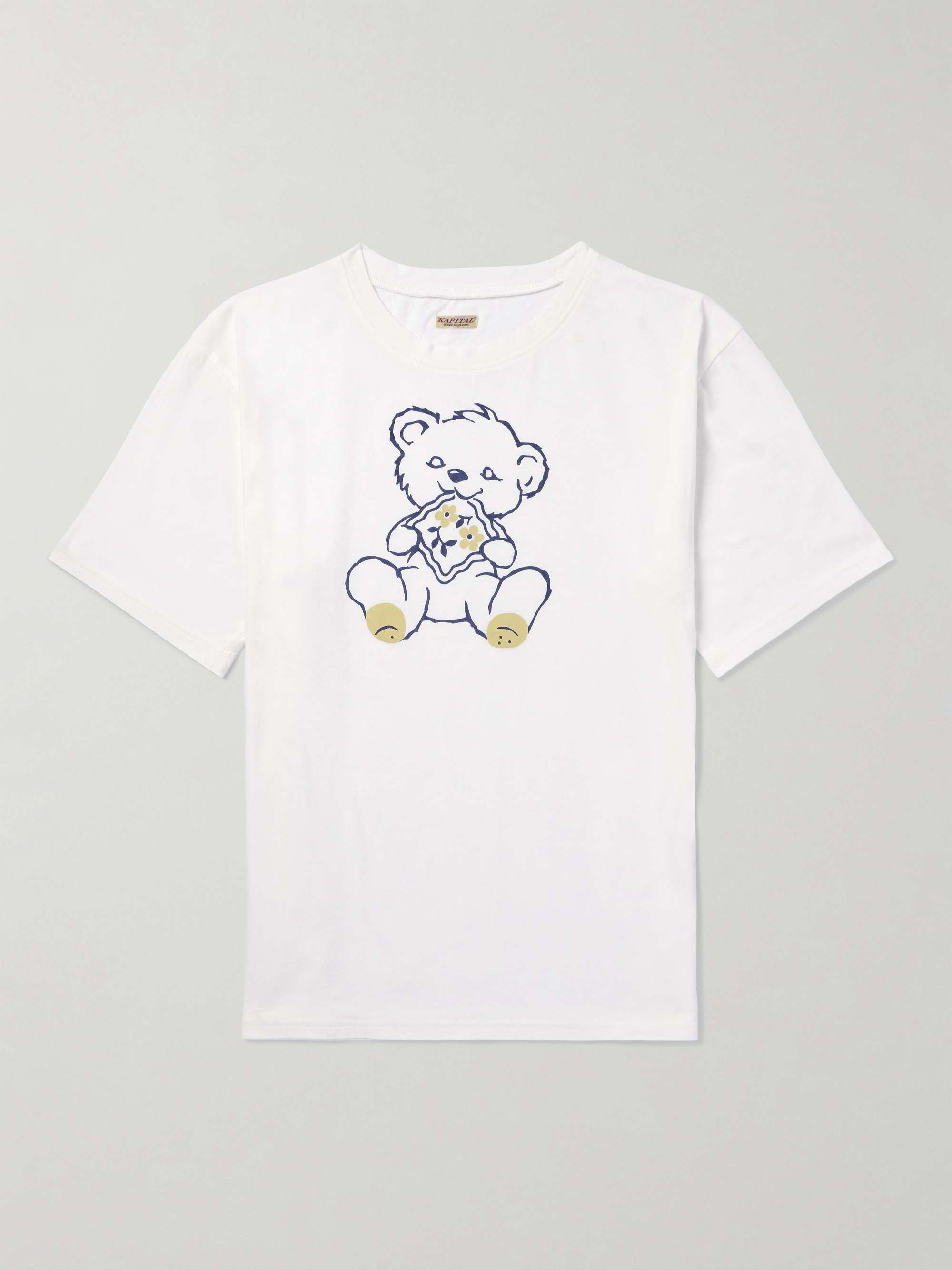 Peckish Little Bear Printed Cotton-Jersey T-Shirt view