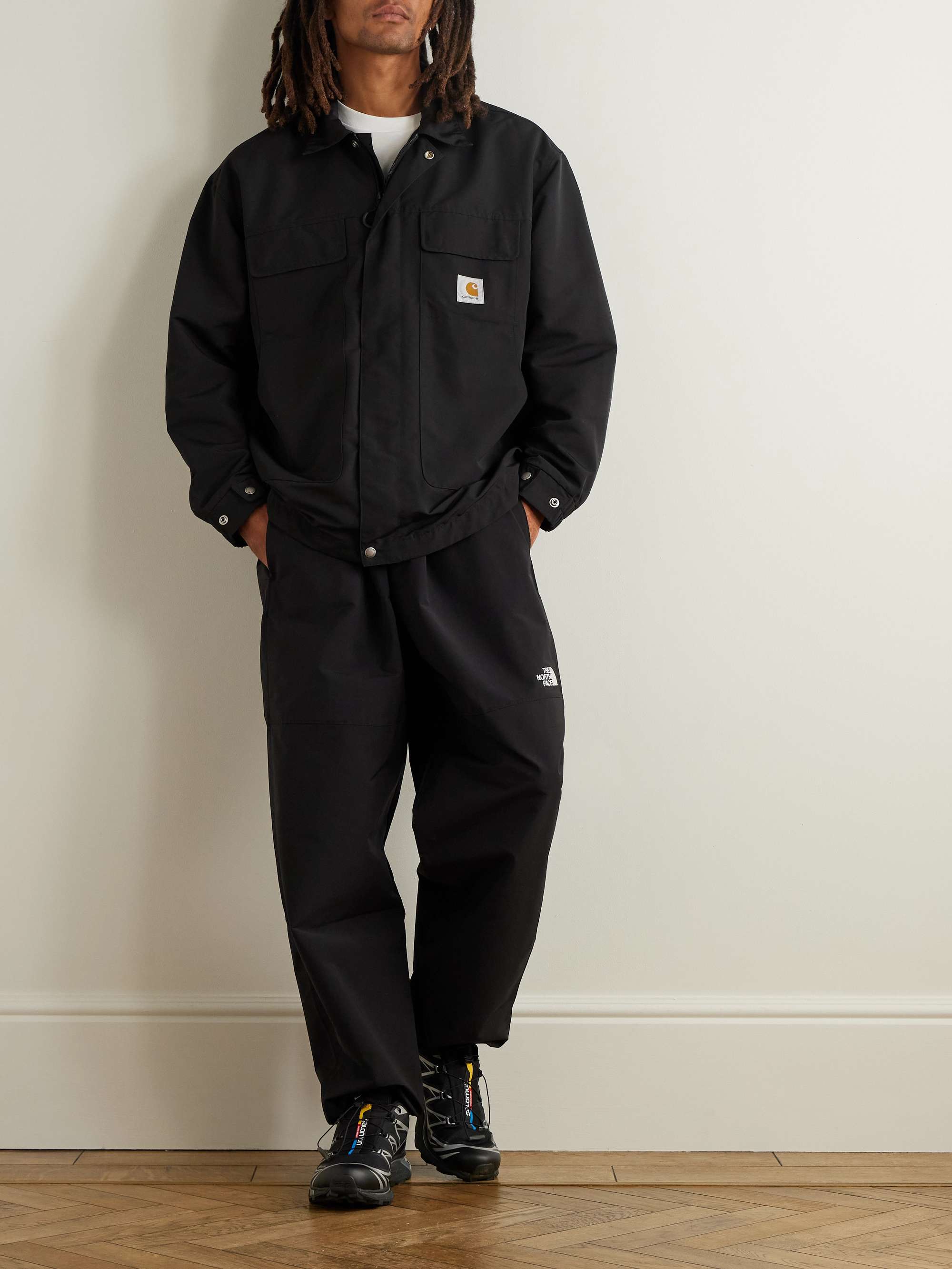 Liam Logo-Appliquéd Poplin Jacket view