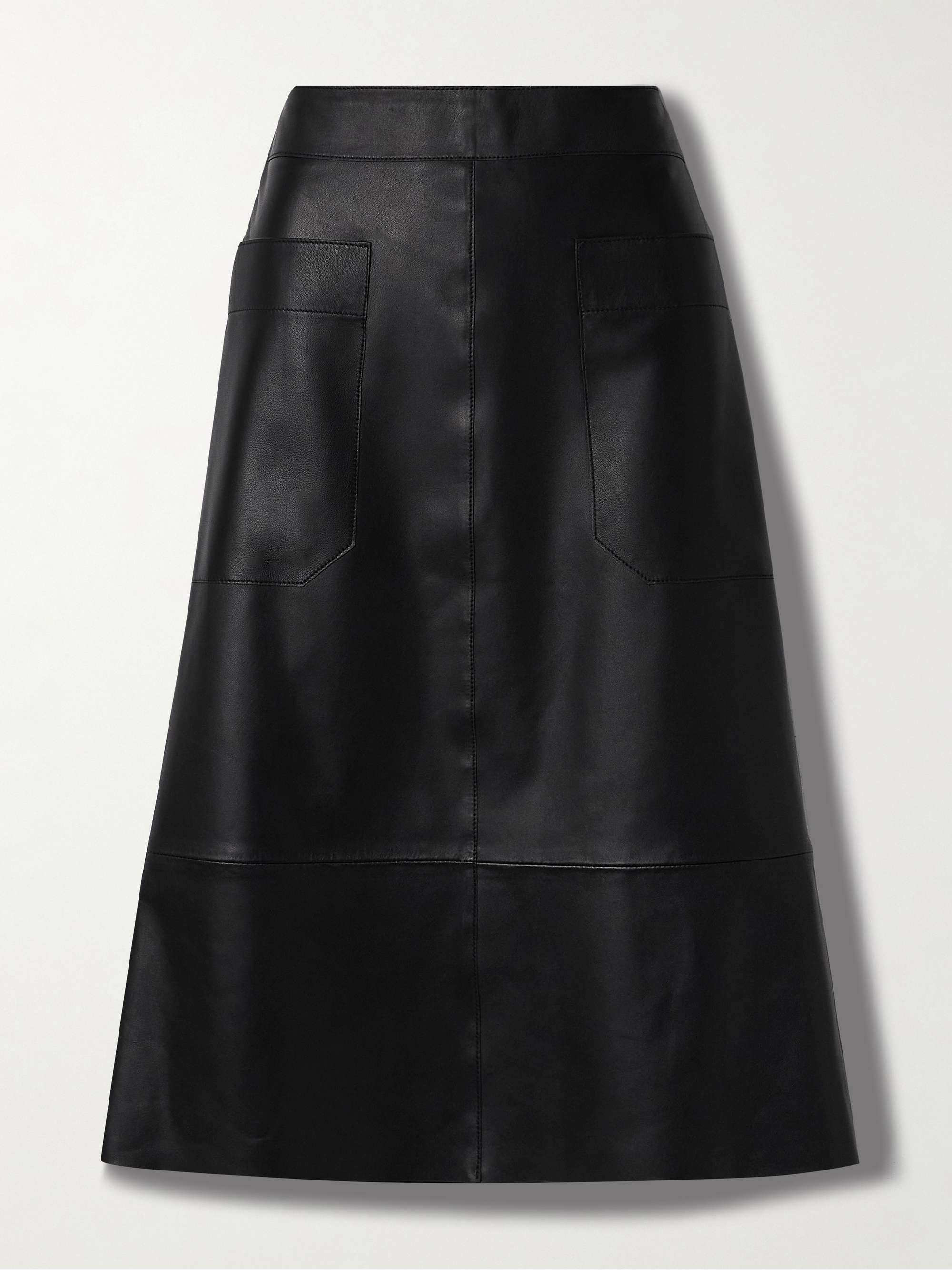 Blomfield leather midi skirt view