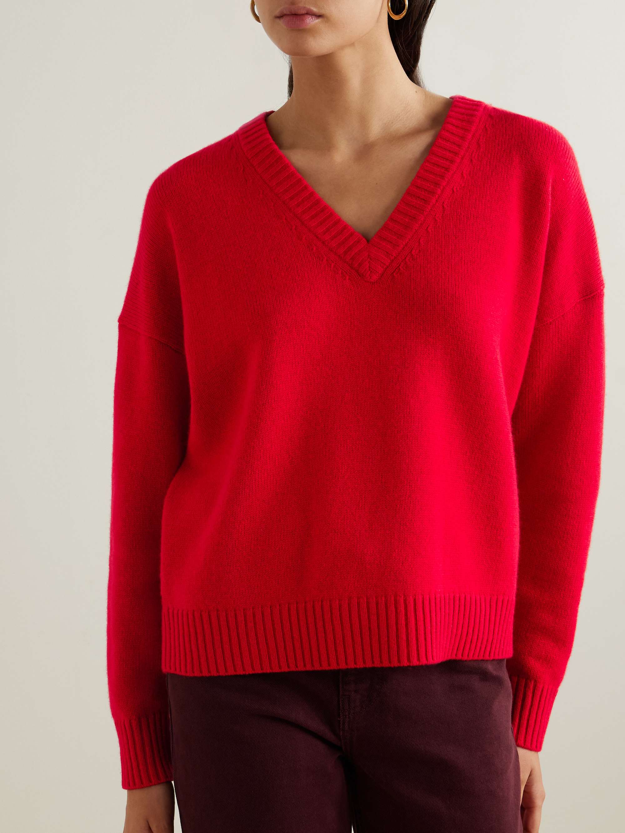 Wool and cashmere-blend sweater view
