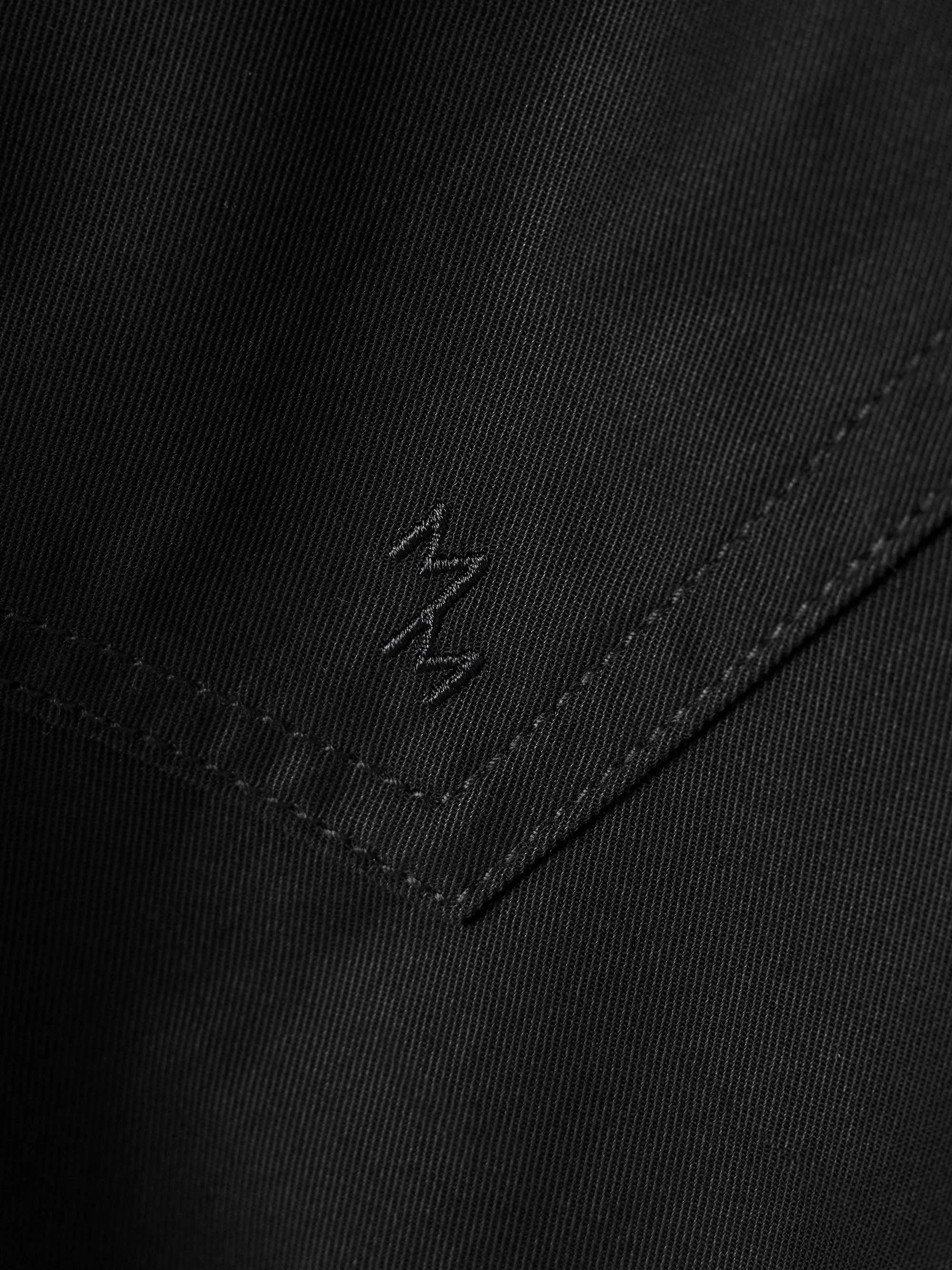 Massive organic cotton-twill wide-leg pants view