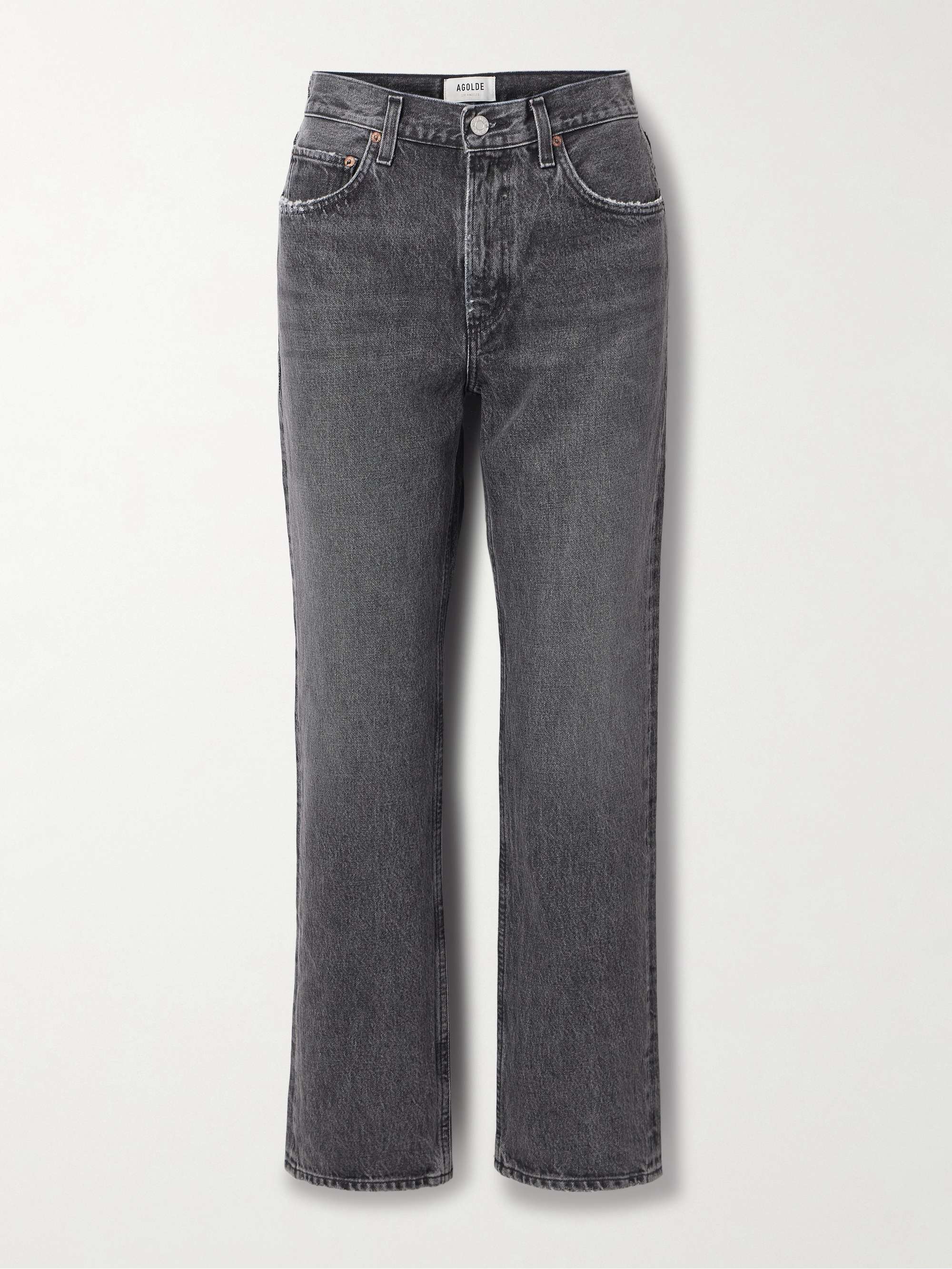 Valen mid-rise straight-leg jeans view