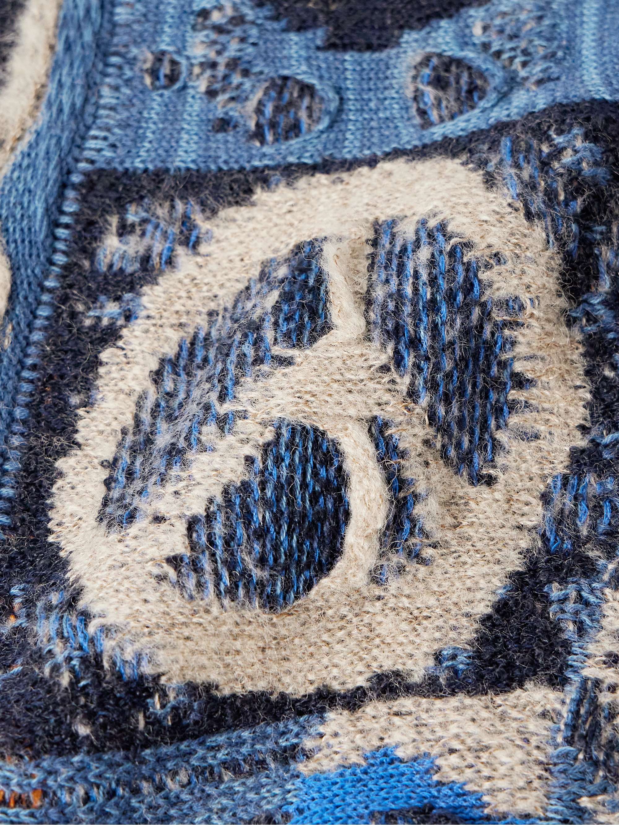 Boro Gaudy Cotton-Blend Jacquard Sweater view