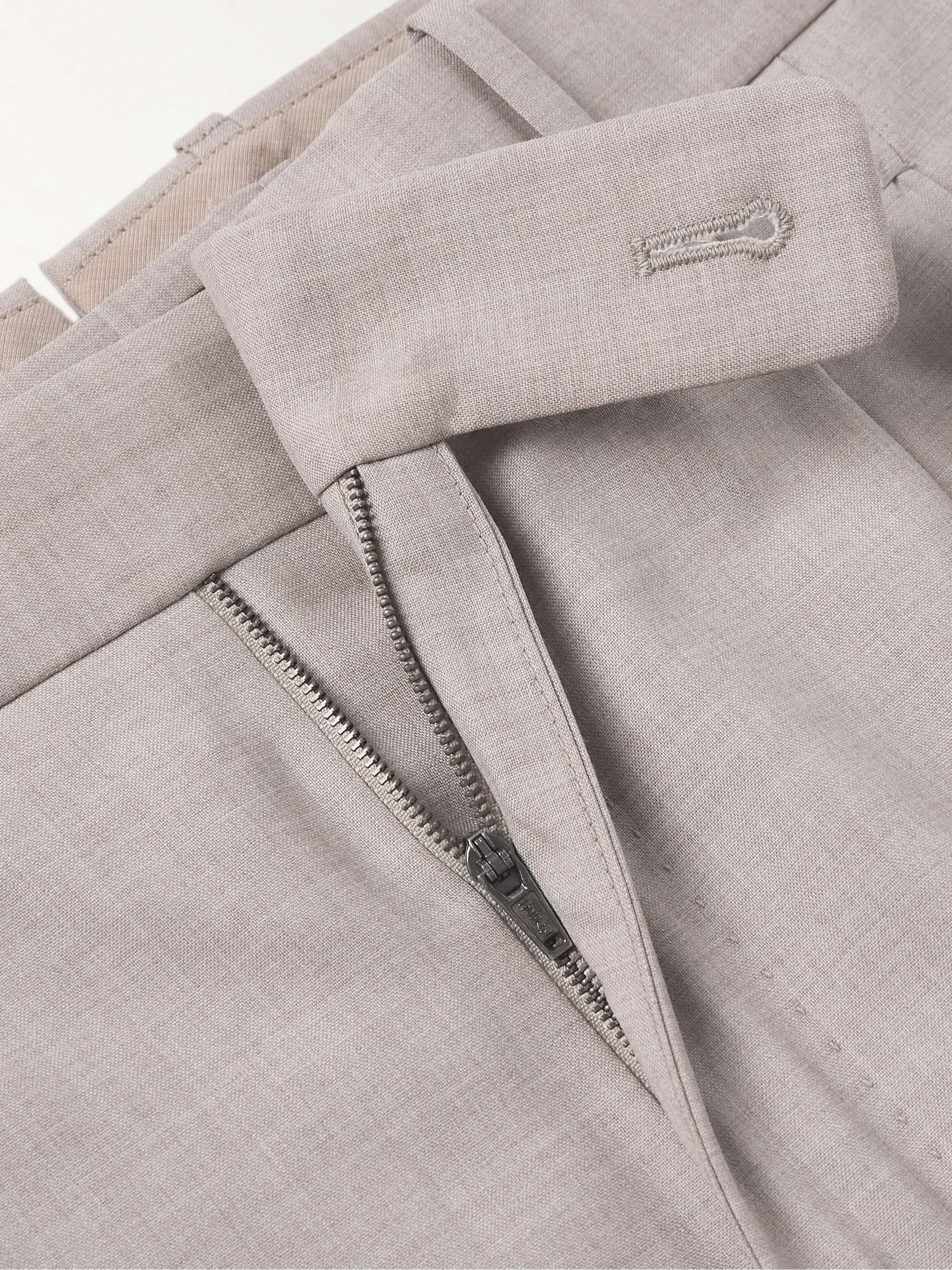 Venezia 1951 Tapered Pleated Virgin Wool Trousers view
