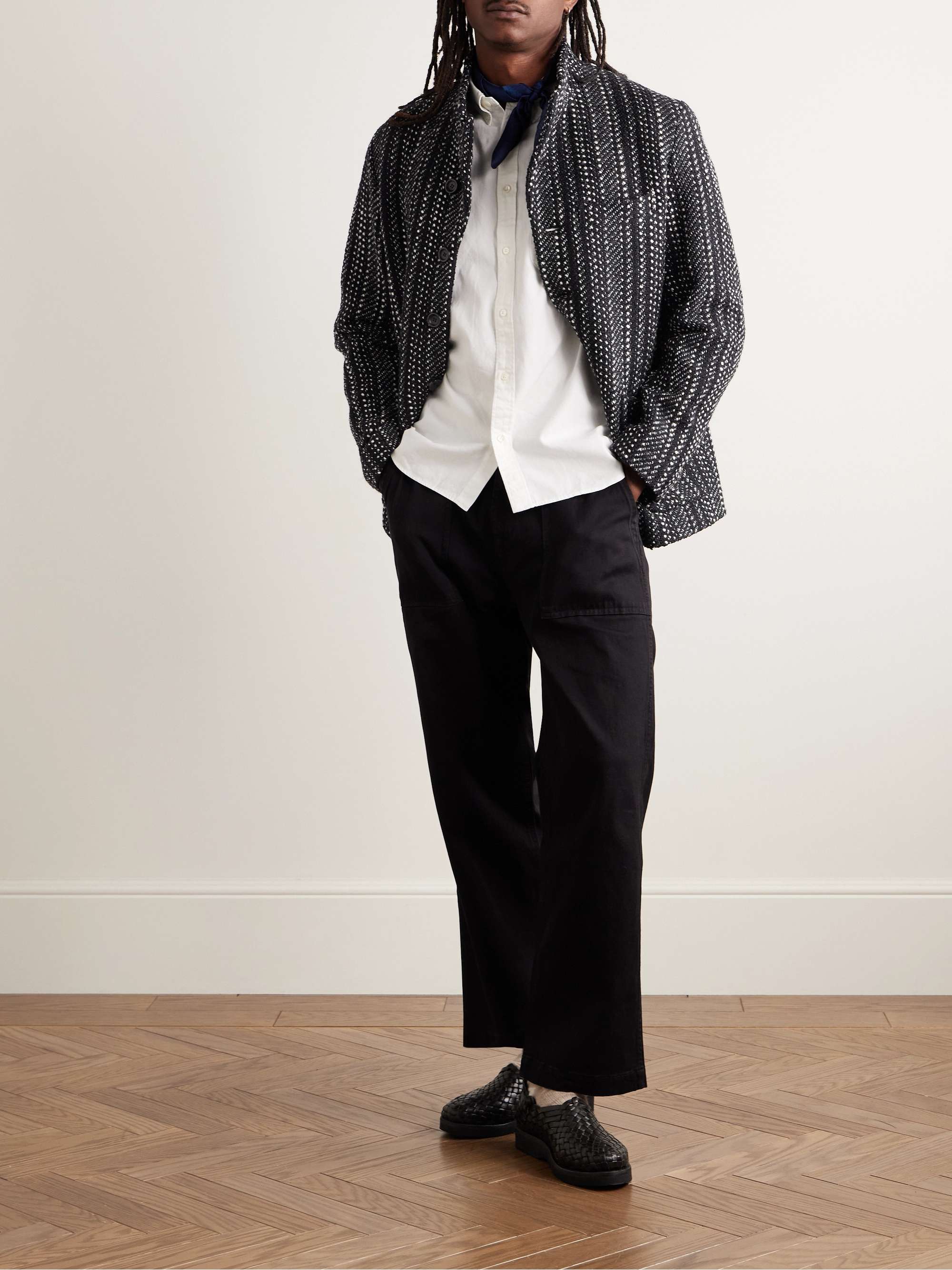 Wool-Blend Tweed Jacket view