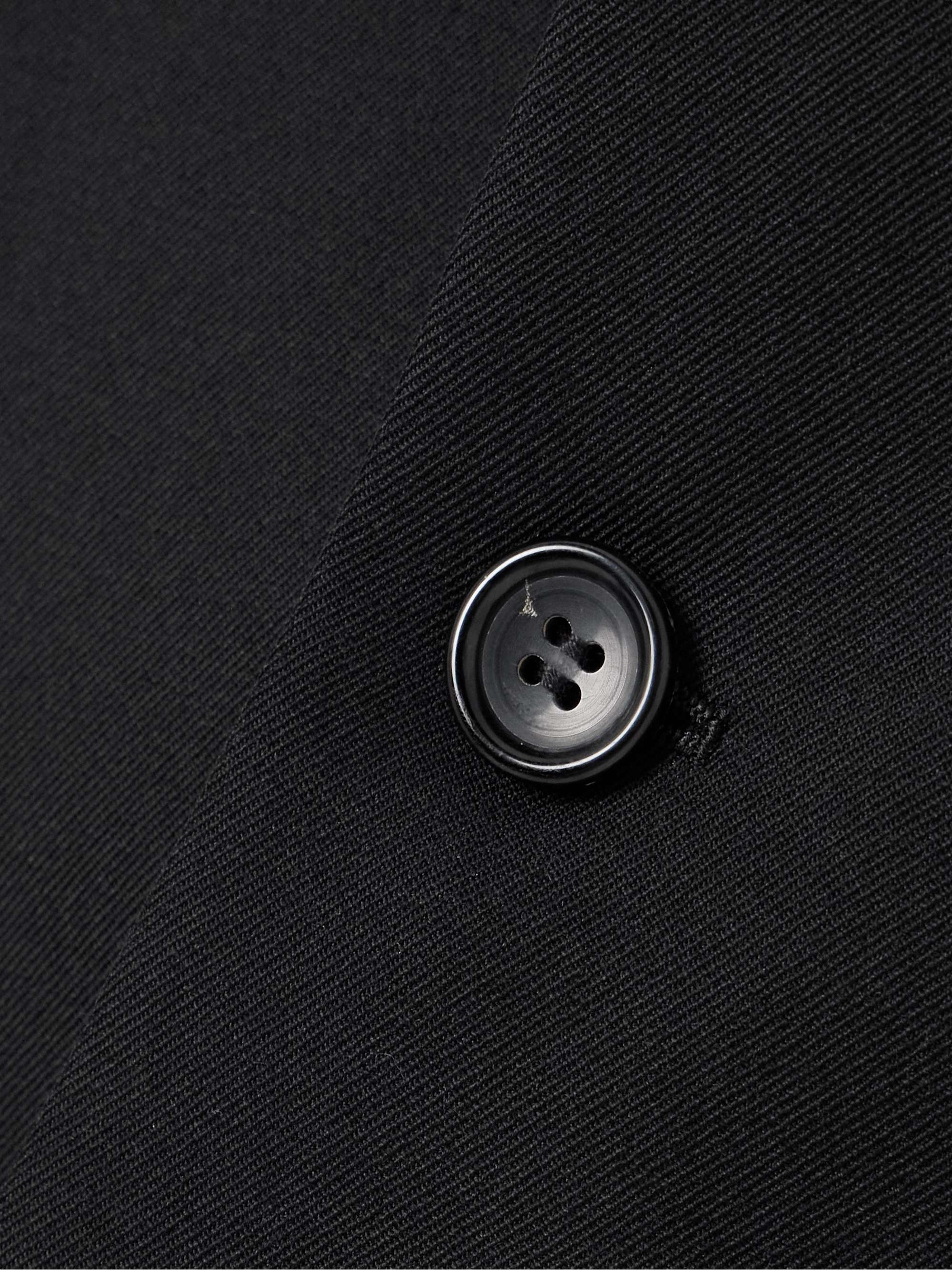 Wool-twill blazer view