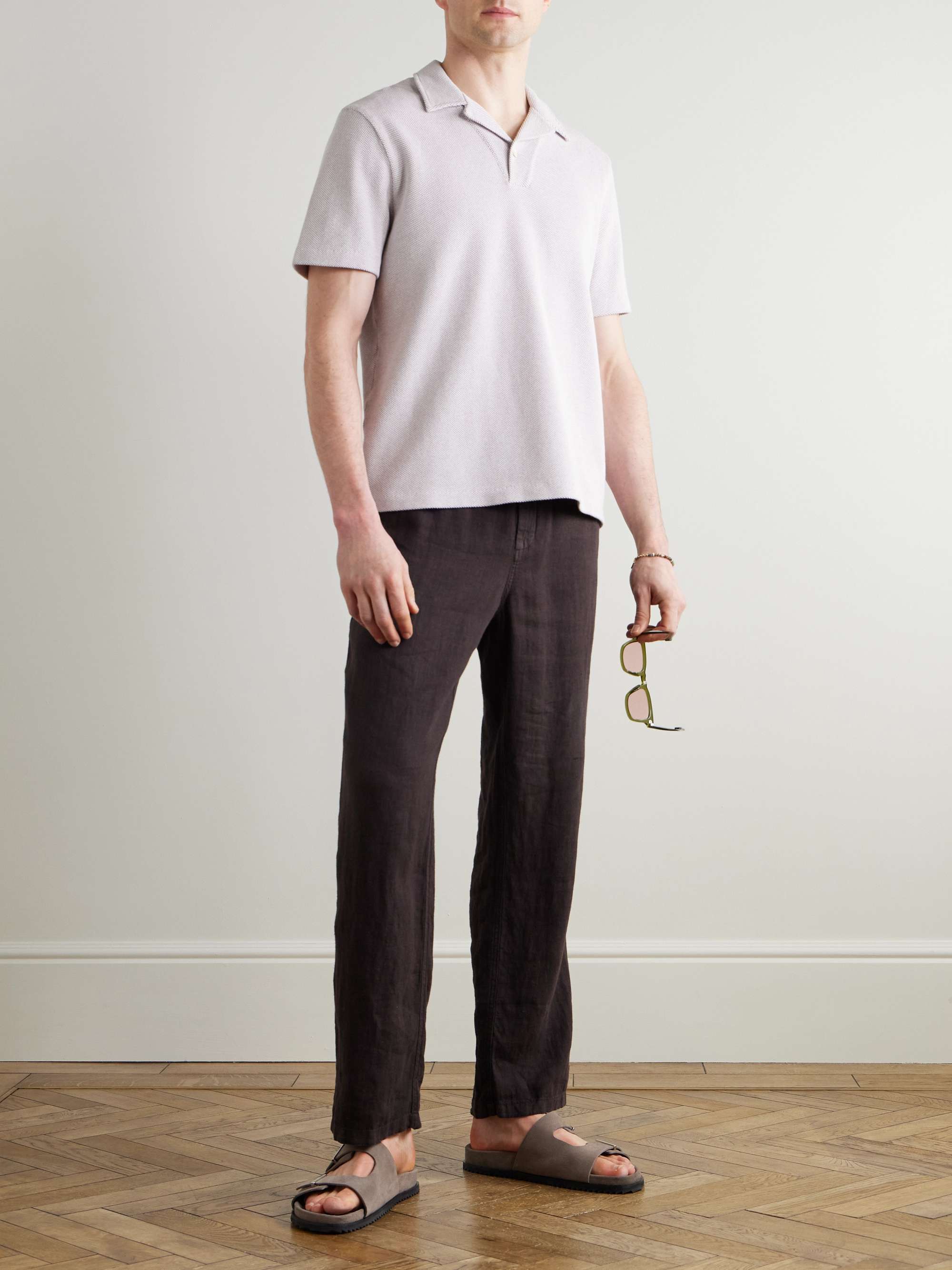 Organic Cotton-Piqué Polo Shirt view