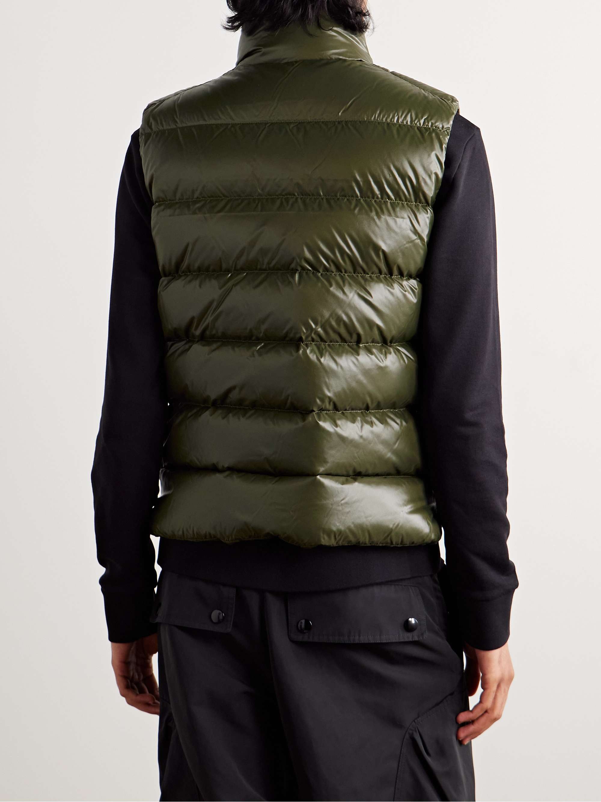 Tibb Logo-Appliquéd Quilted Nylon Down Gilet view