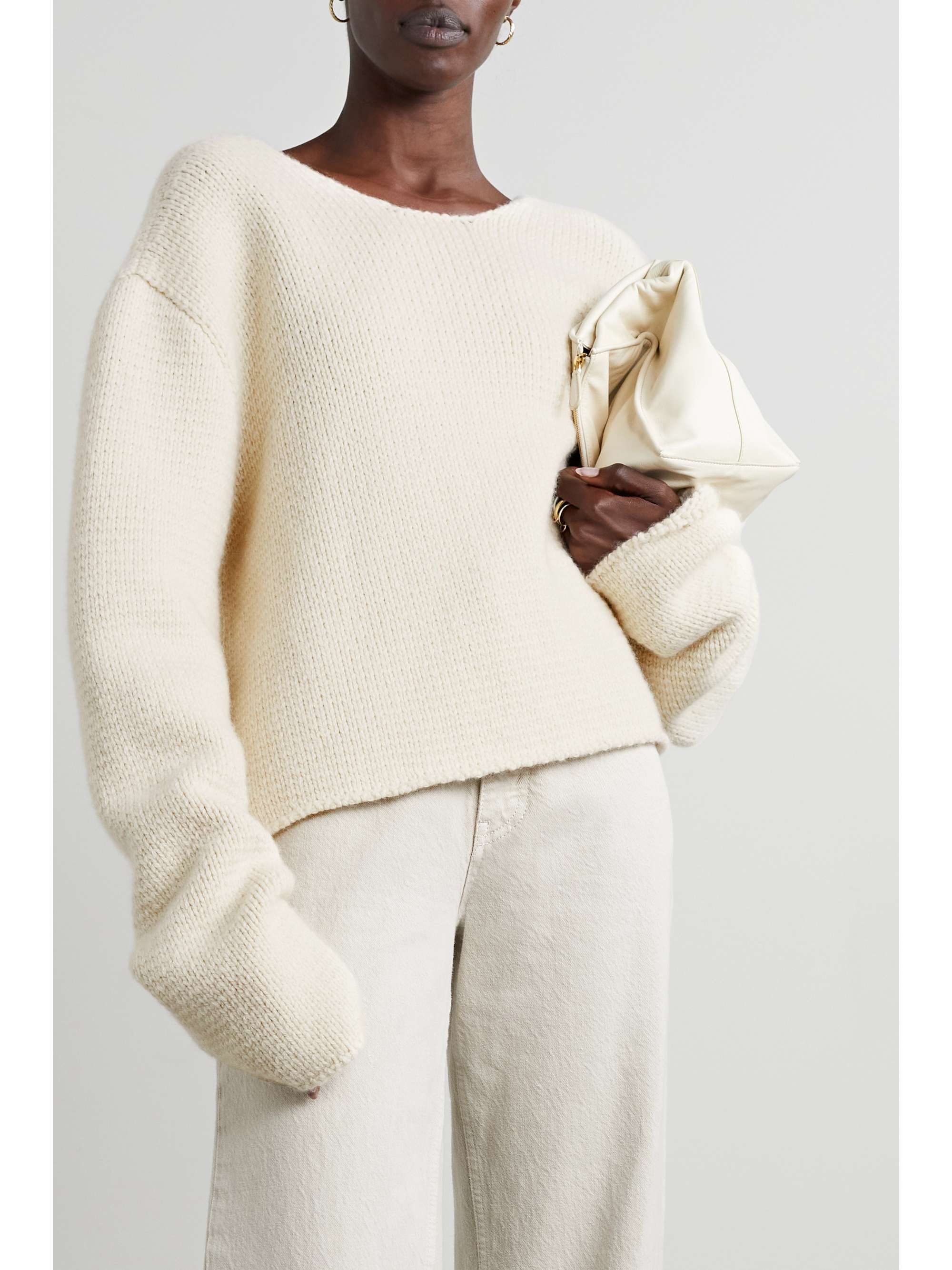 Iri cropped cashmere sweater view