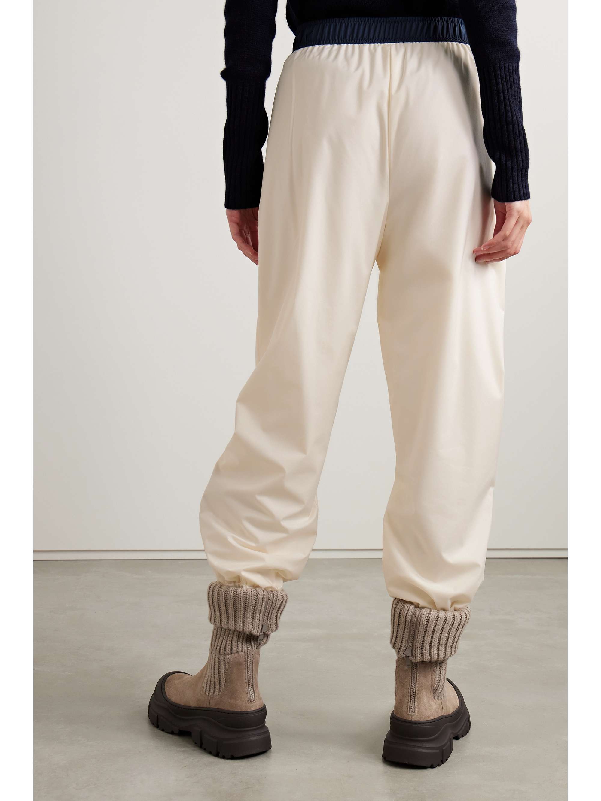 Keelan two-tone padded twill track pants view