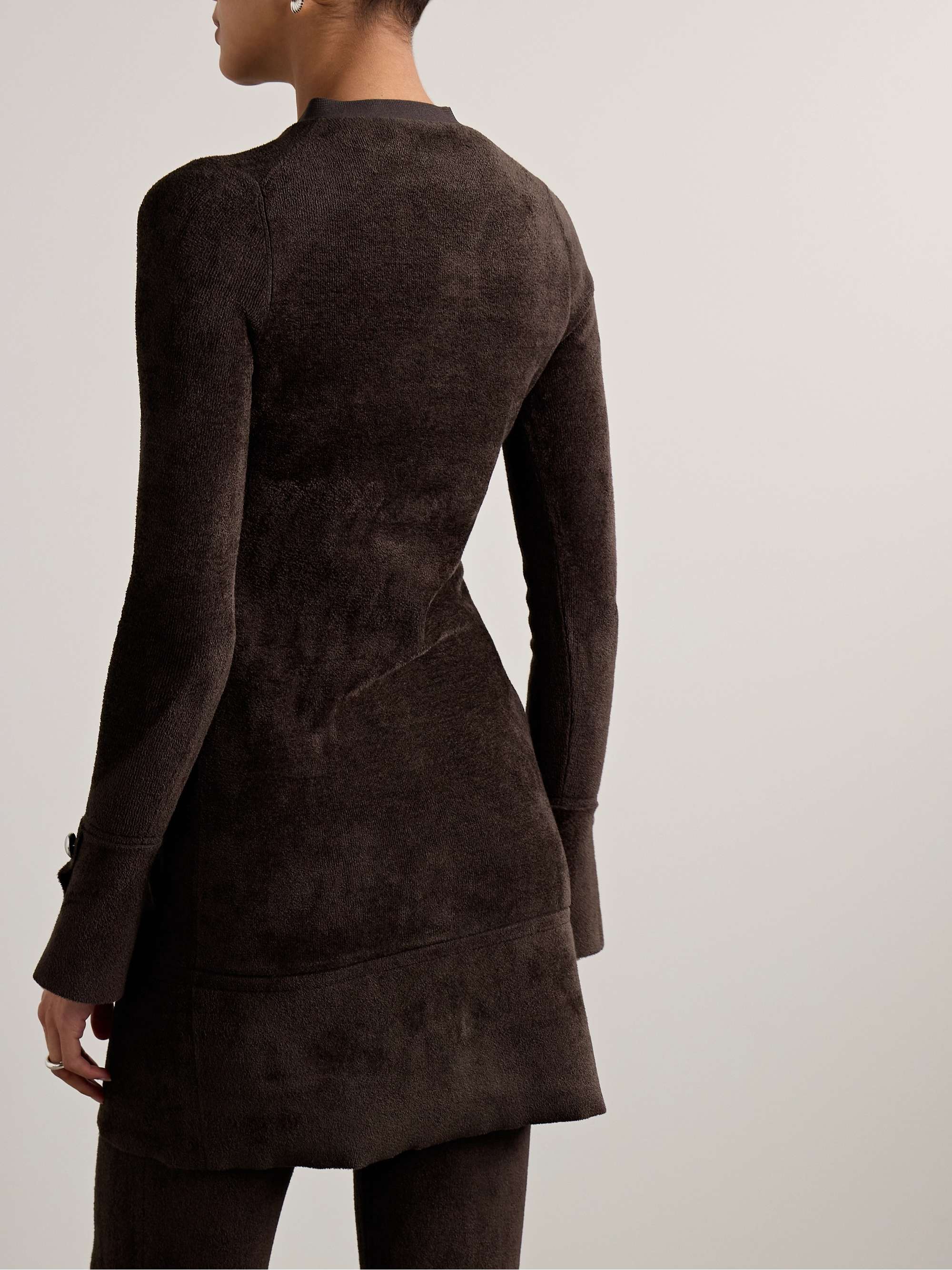 Lucille chenille cardigan view