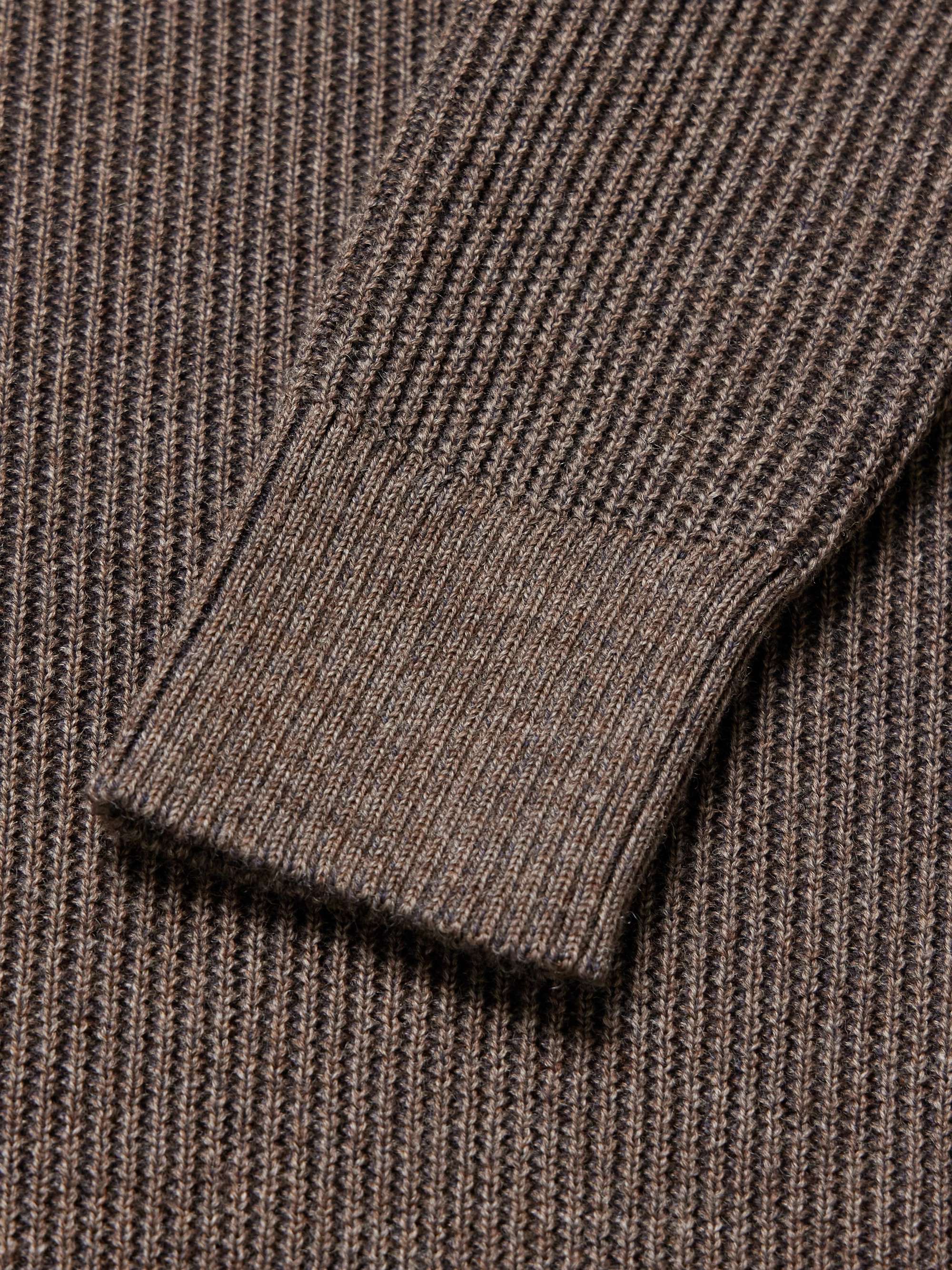 Fender III Ribbed Wool Half-Zip Sweater view