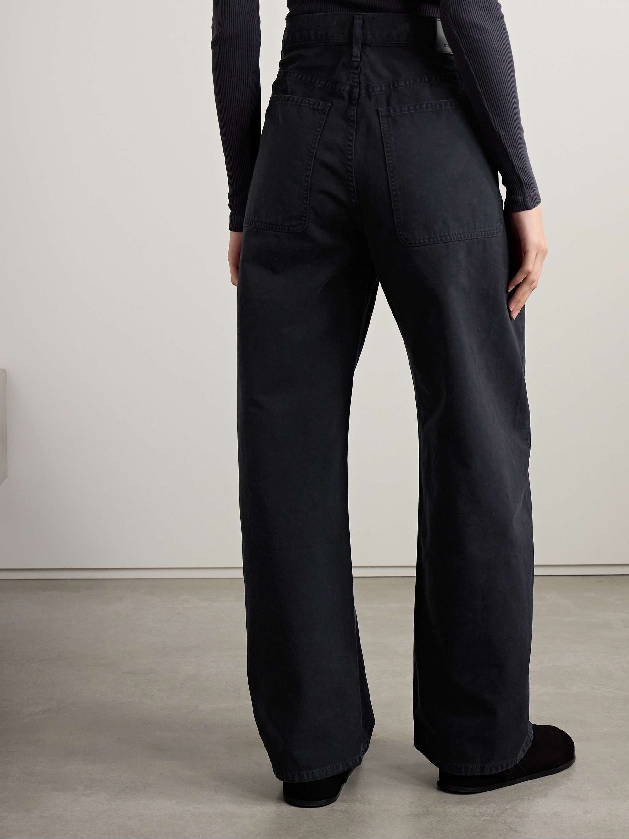 Ayla Cargo high-rise wide-leg jeans view