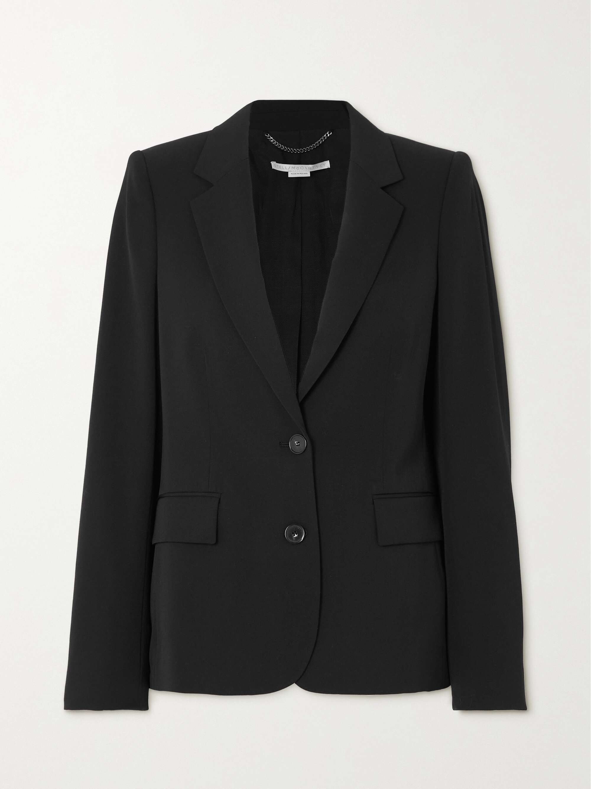 + NET SUSTAIN wool-blend twill blazer view