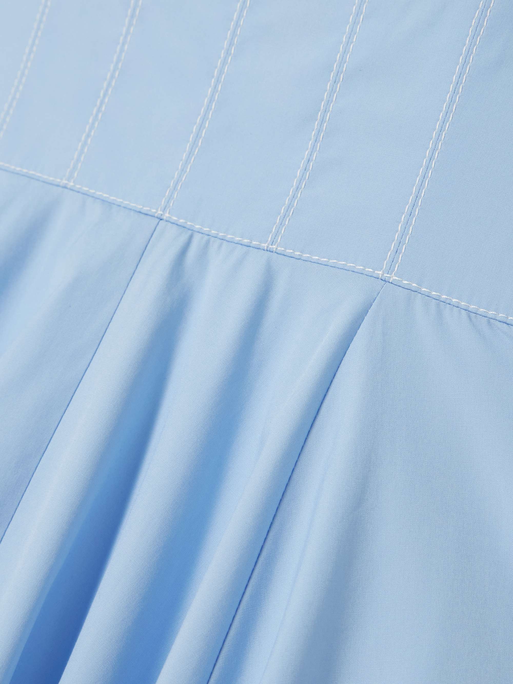 Nikush cotton-poplin midi dress view