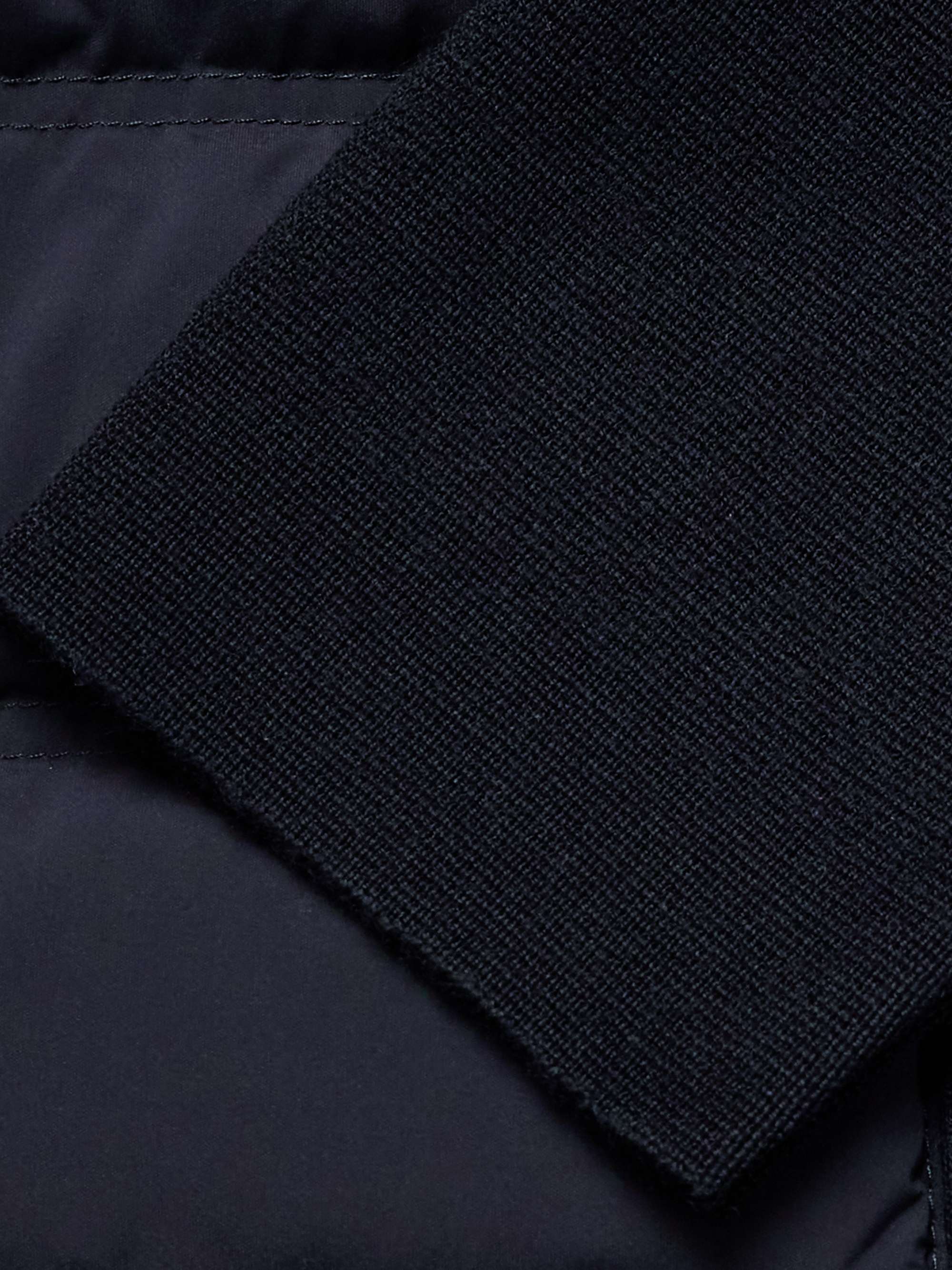 Wallace Quilted Shell and Merino Wool Down Jacket view