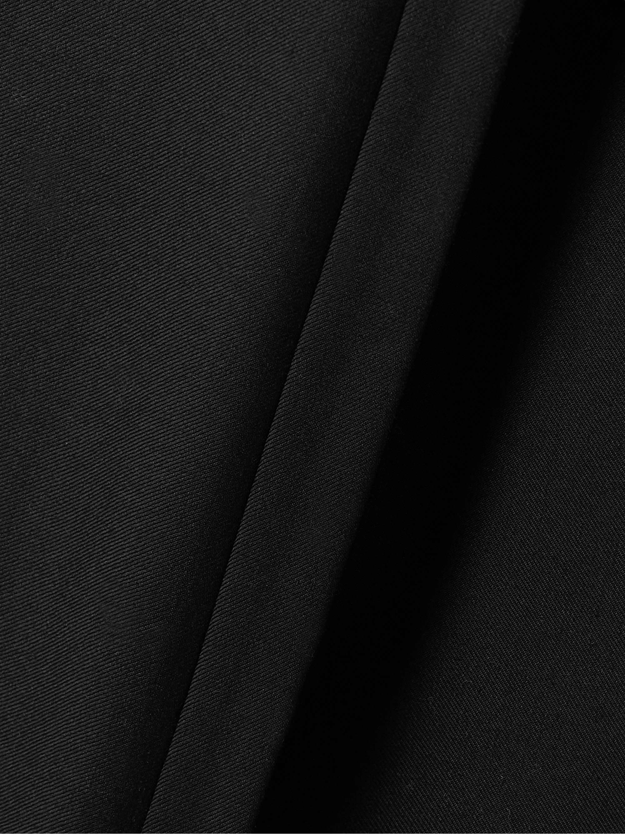 Copeland asymmetric wool-twill skirt view