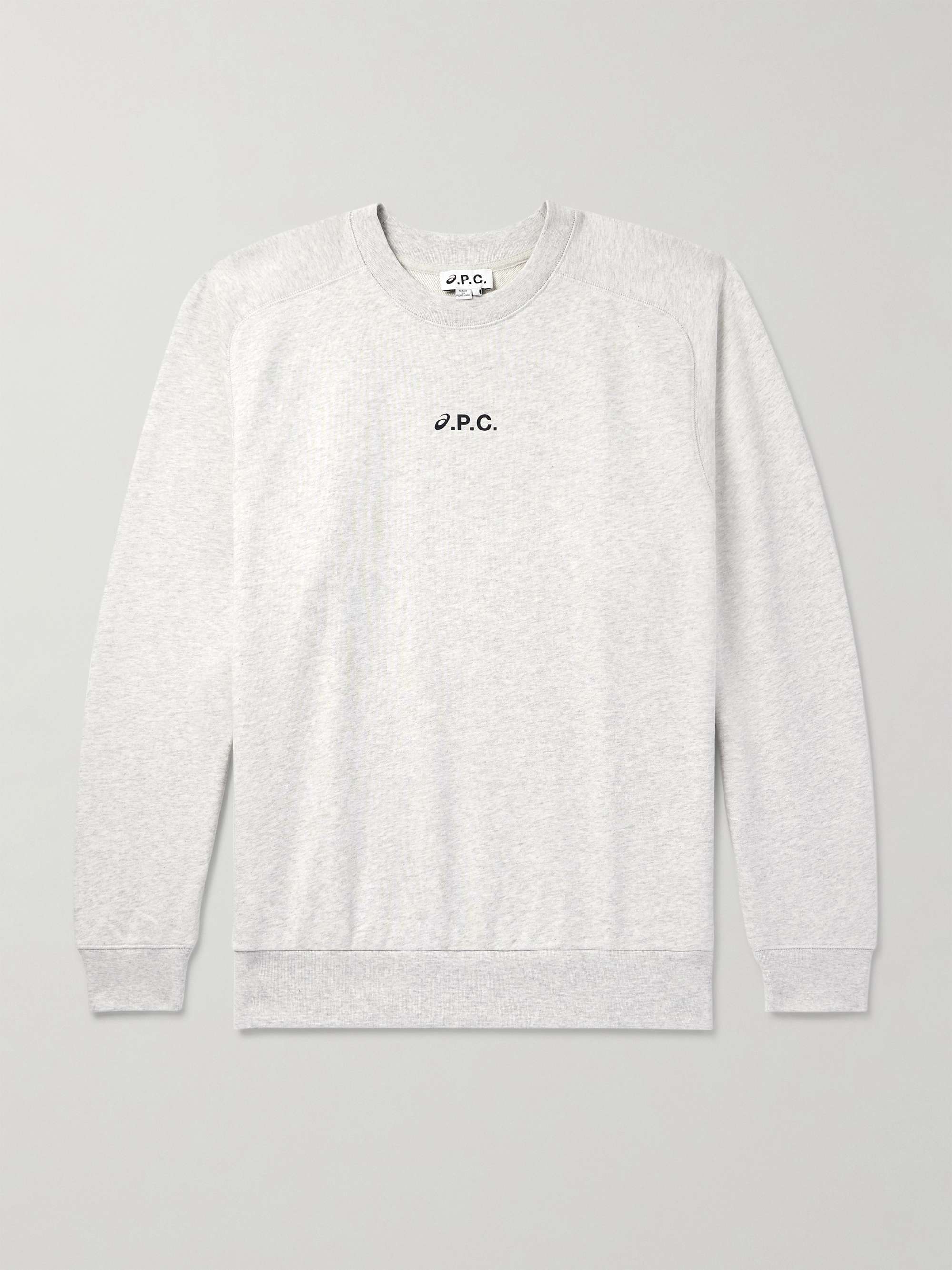 + ASICS Interaction Logo-Print Cotton-Blend Jersey Sweatshirt view