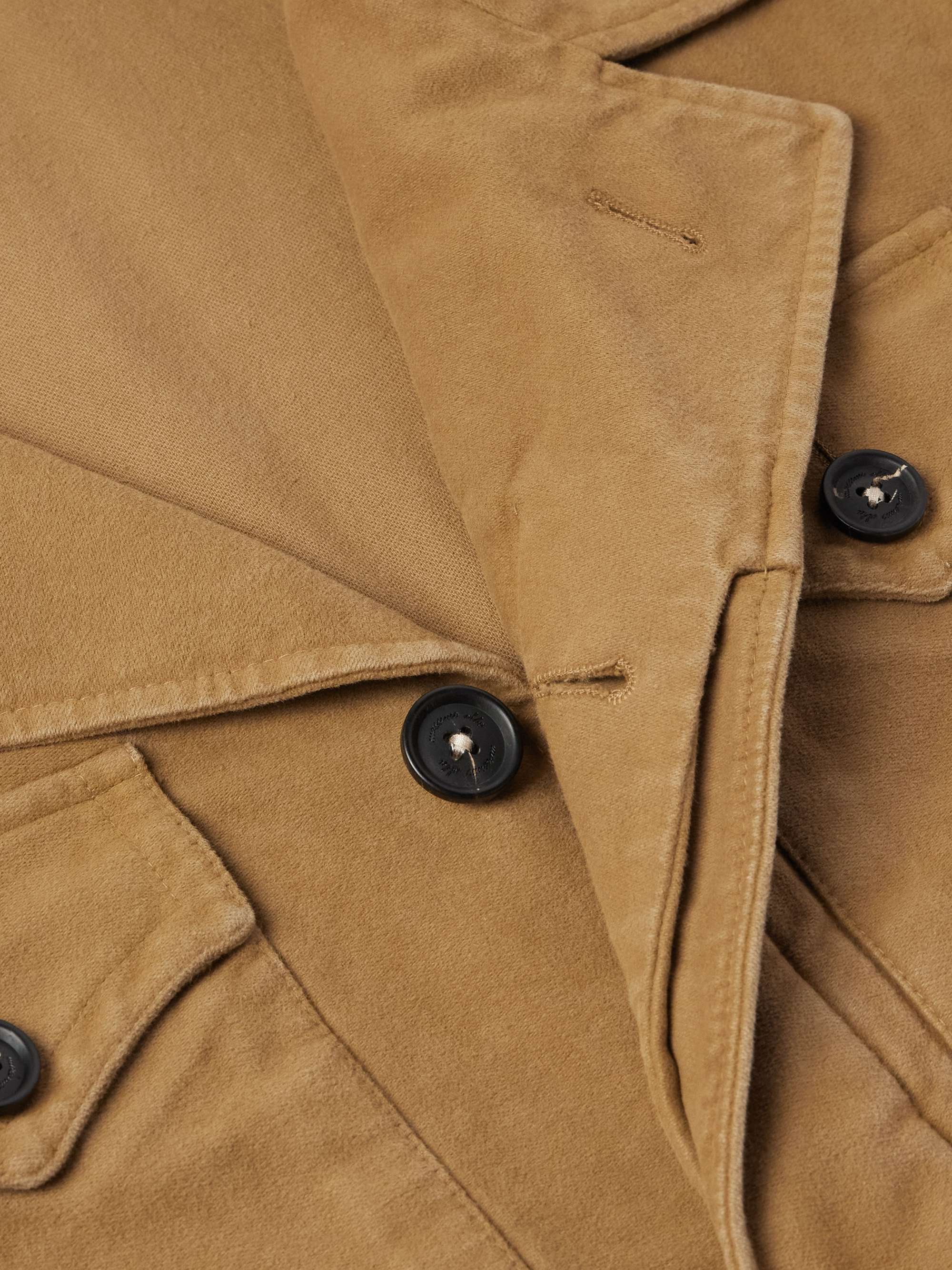 Cotton-Moleskin Overshirt view