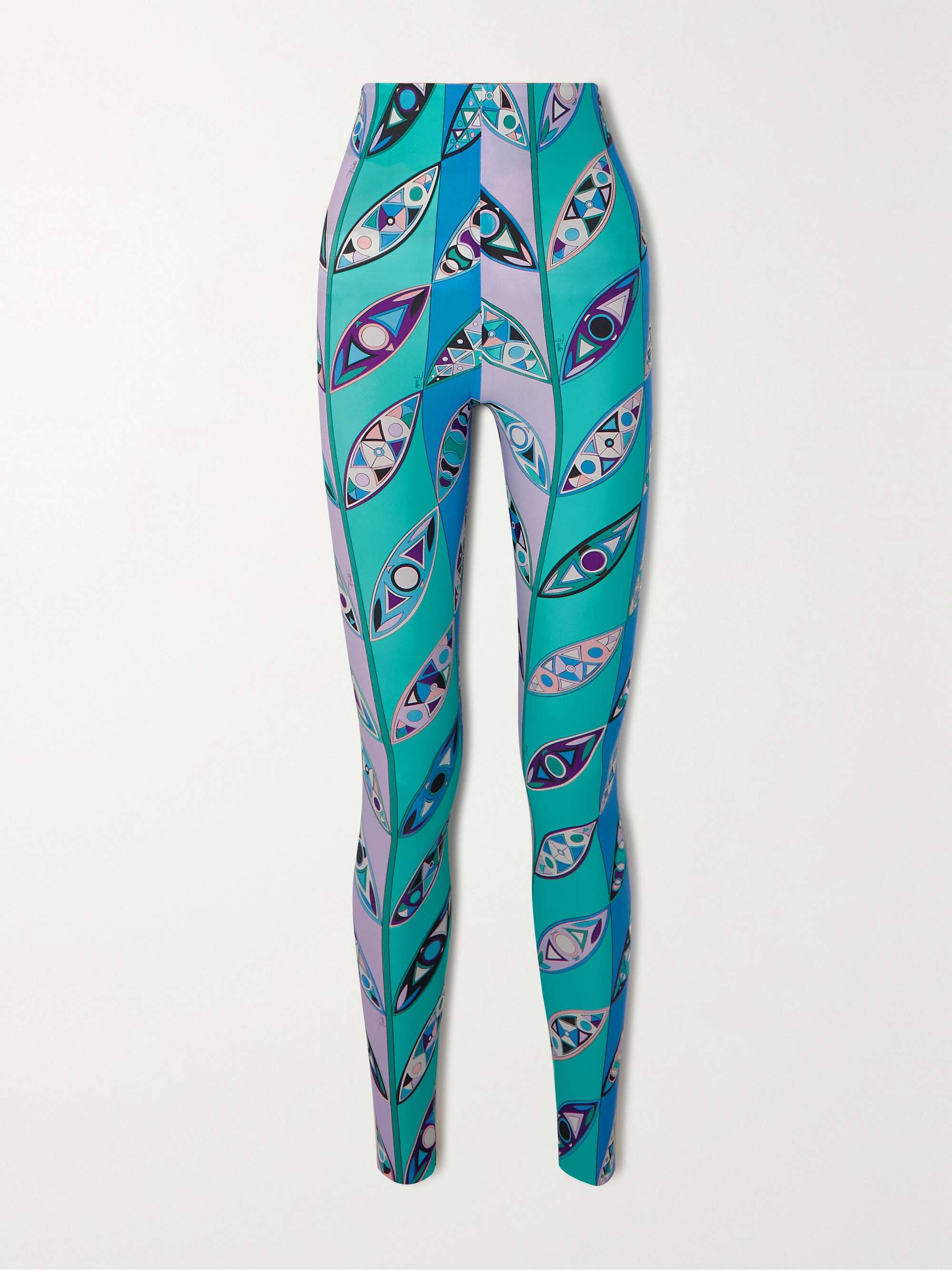 Printed stretch leggings view