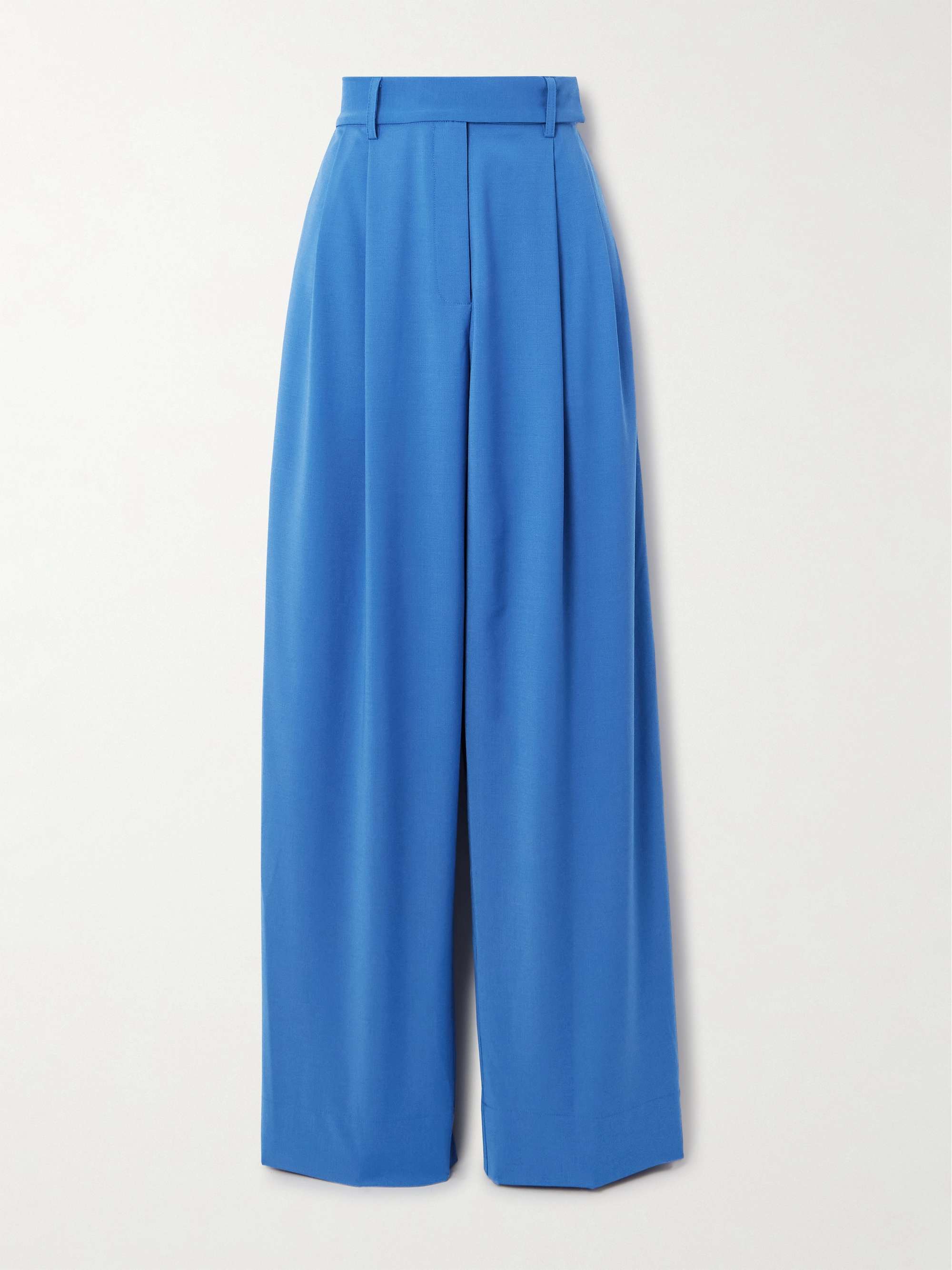 Pleated woven pants view