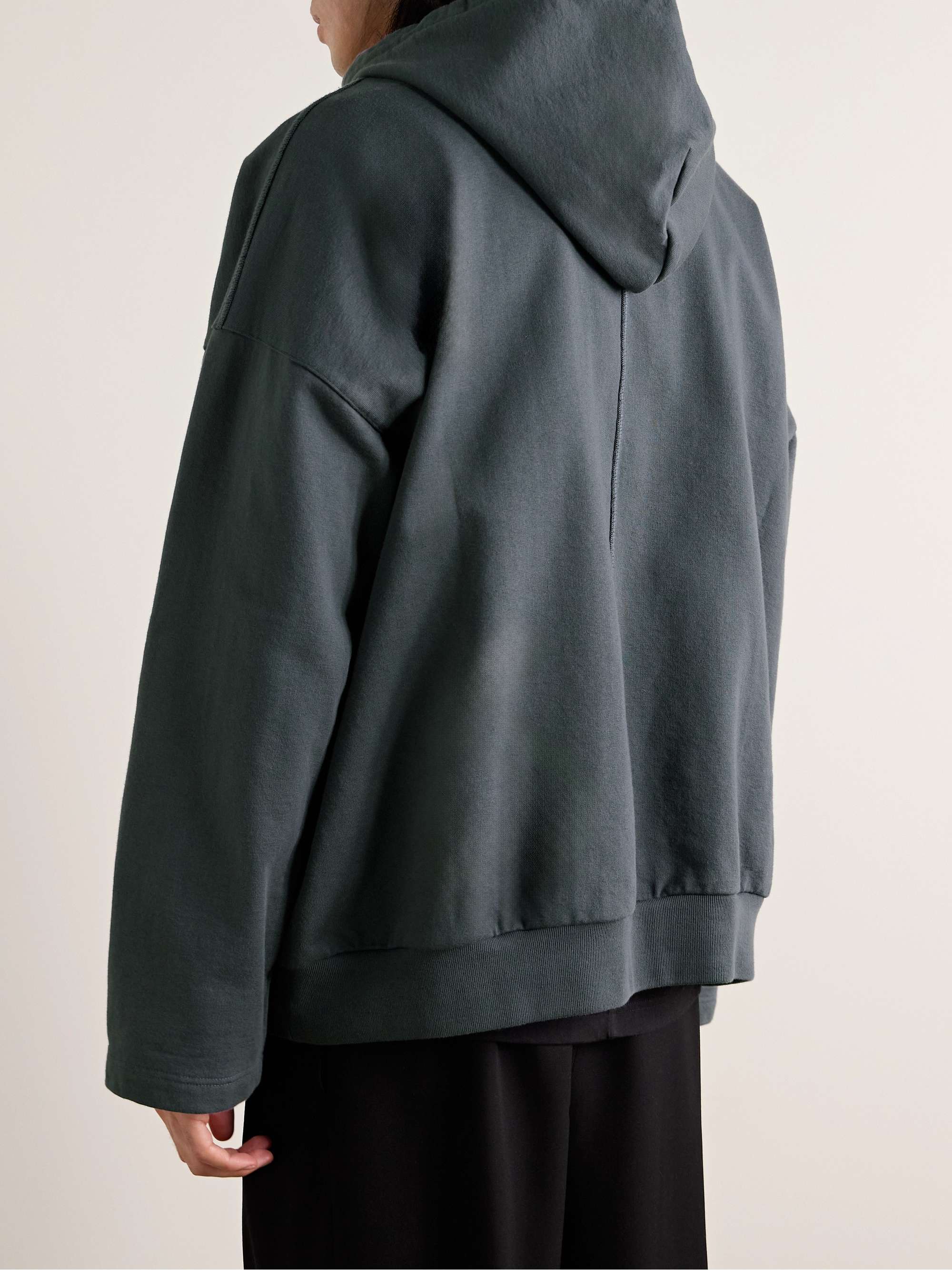 Stanley Cotton-Jersey Hoodie view