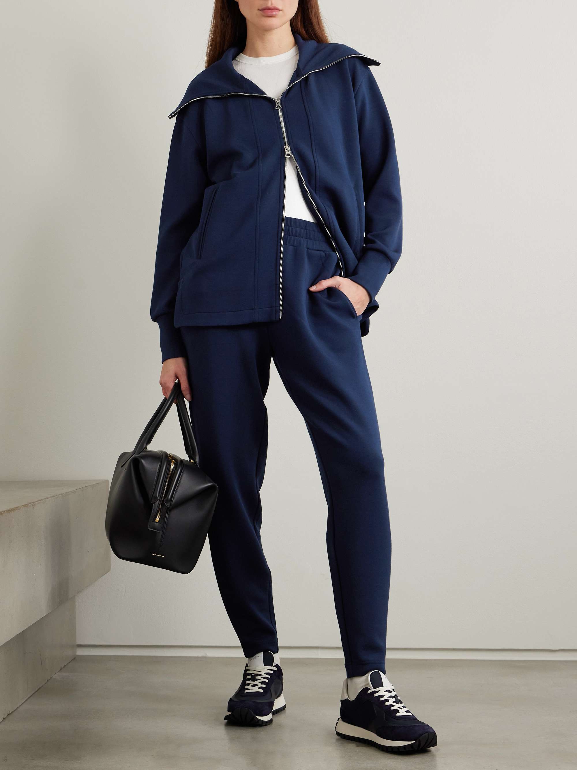 The Slim DoubleSoft™ jersey track pants view