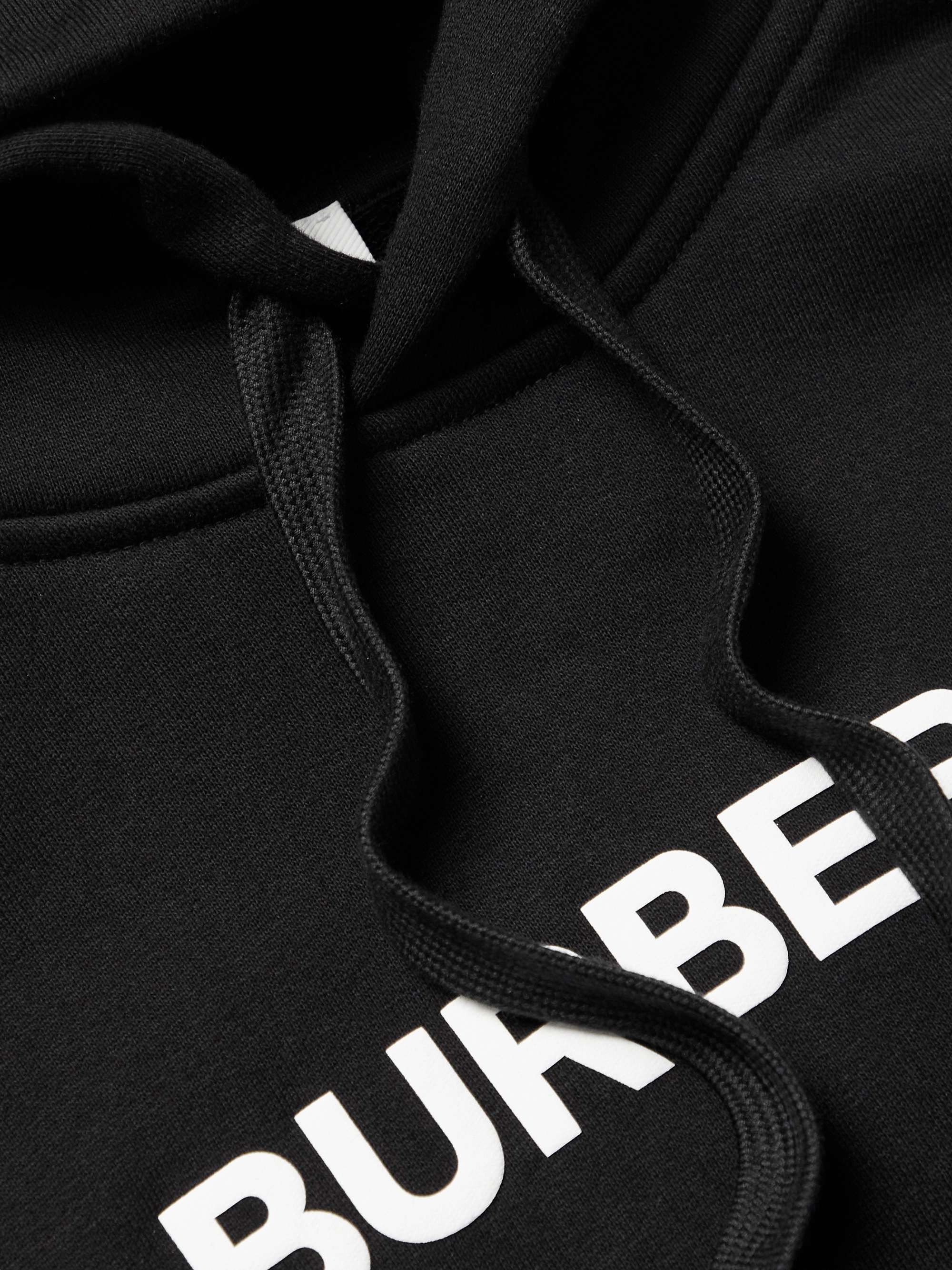 Ansdell Logo-Print Cotton-Jersey Hoodie view