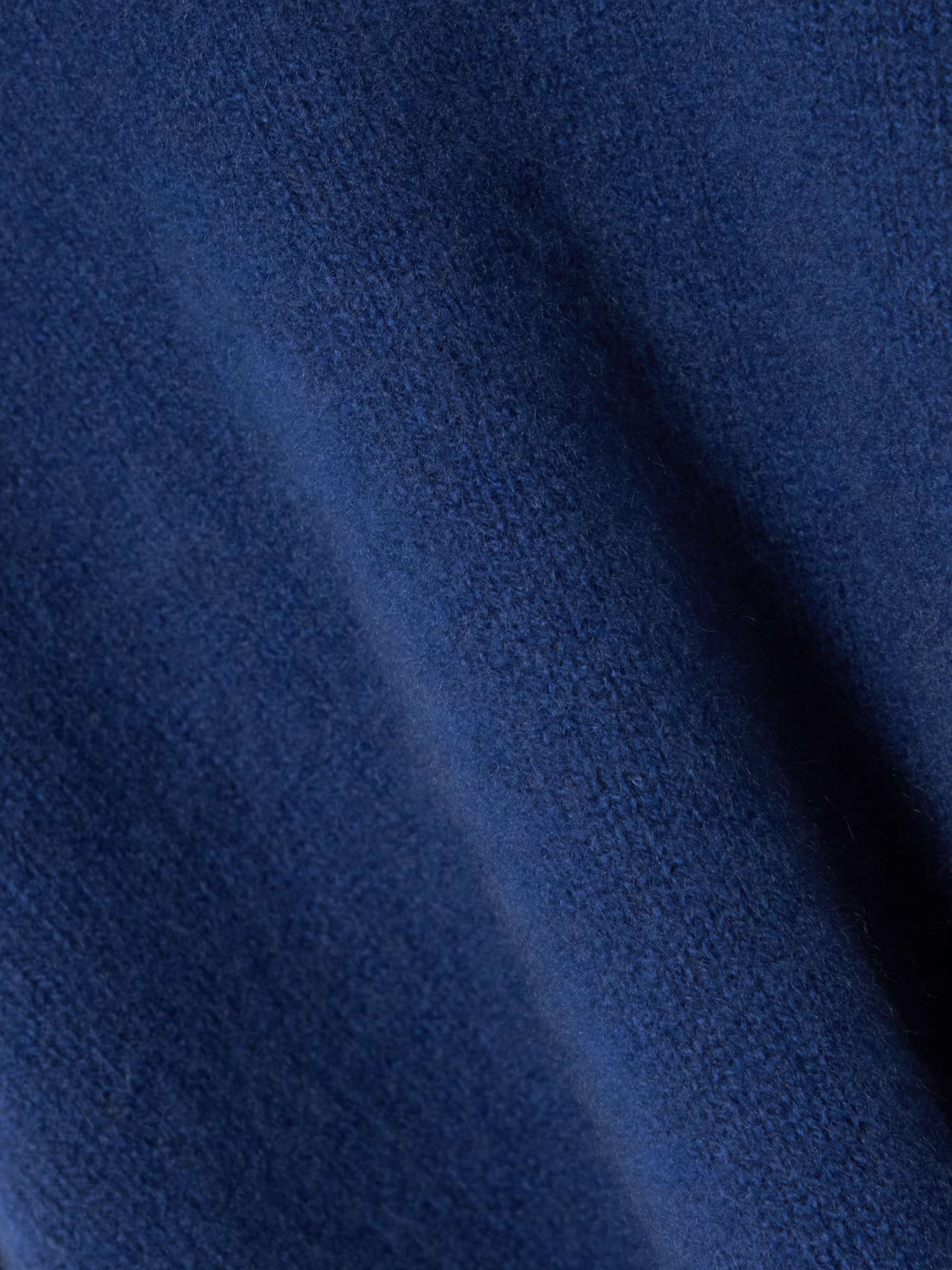 Cropped cashmere hoodie view
