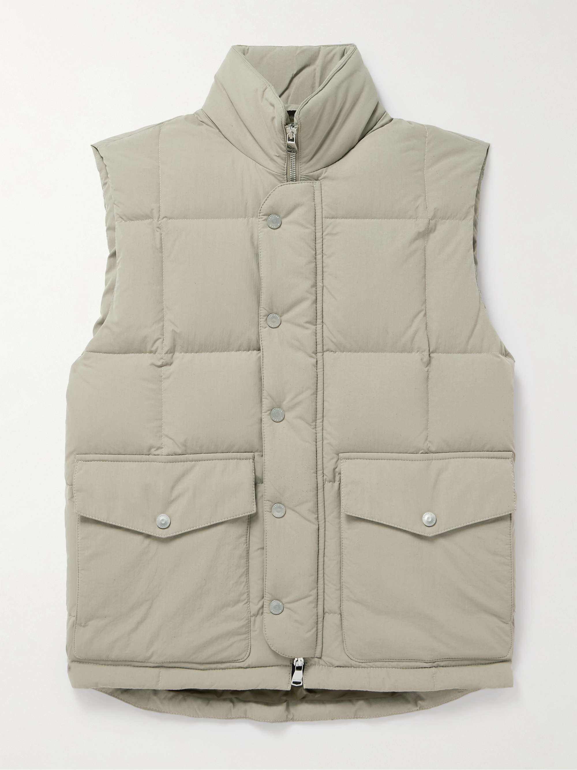 Oliver Quilted Shell Down Gilet view