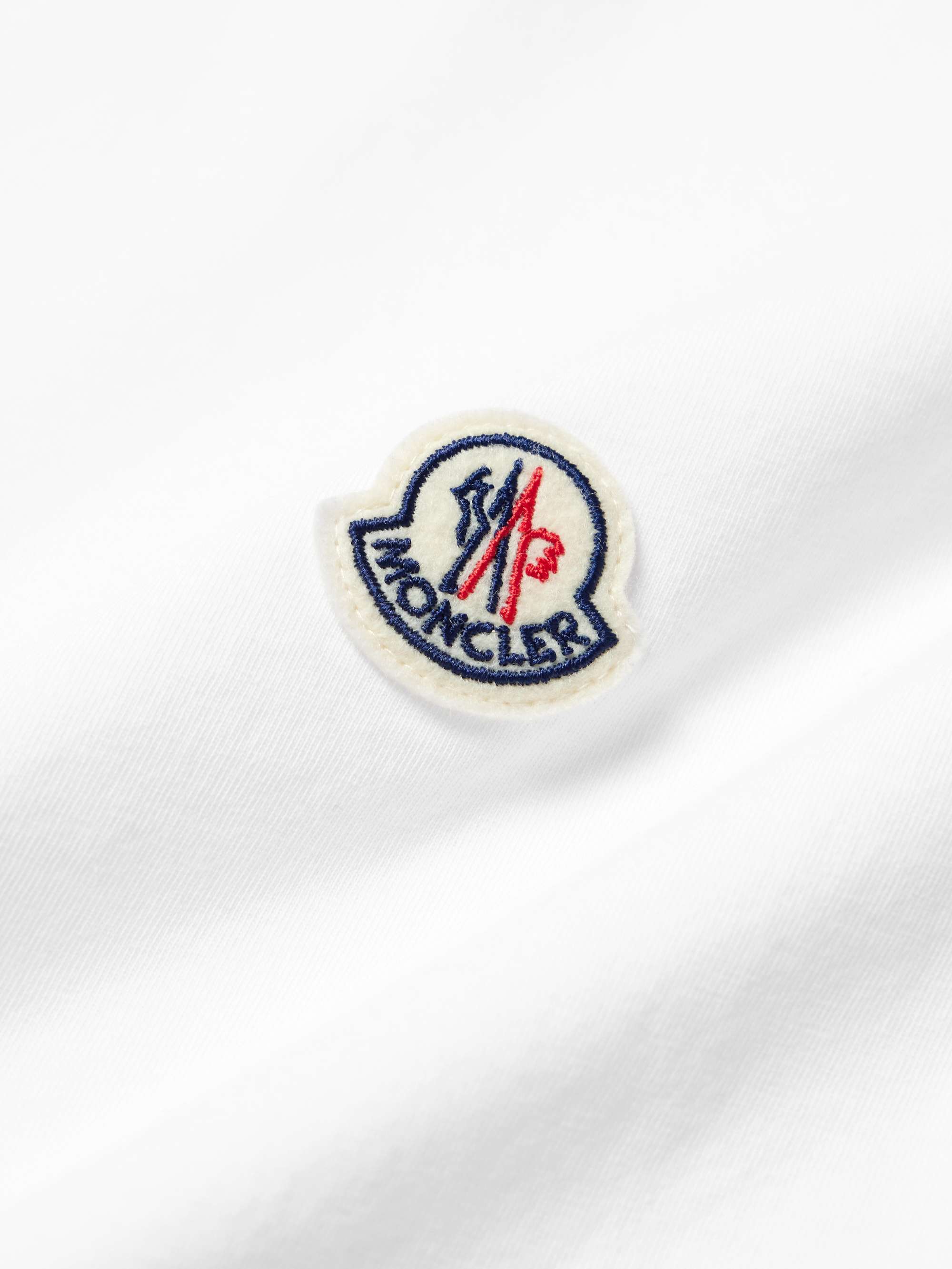 Three-Pack Logo-Appliquéd Organic Cotton-Jersey T-Shirts view
