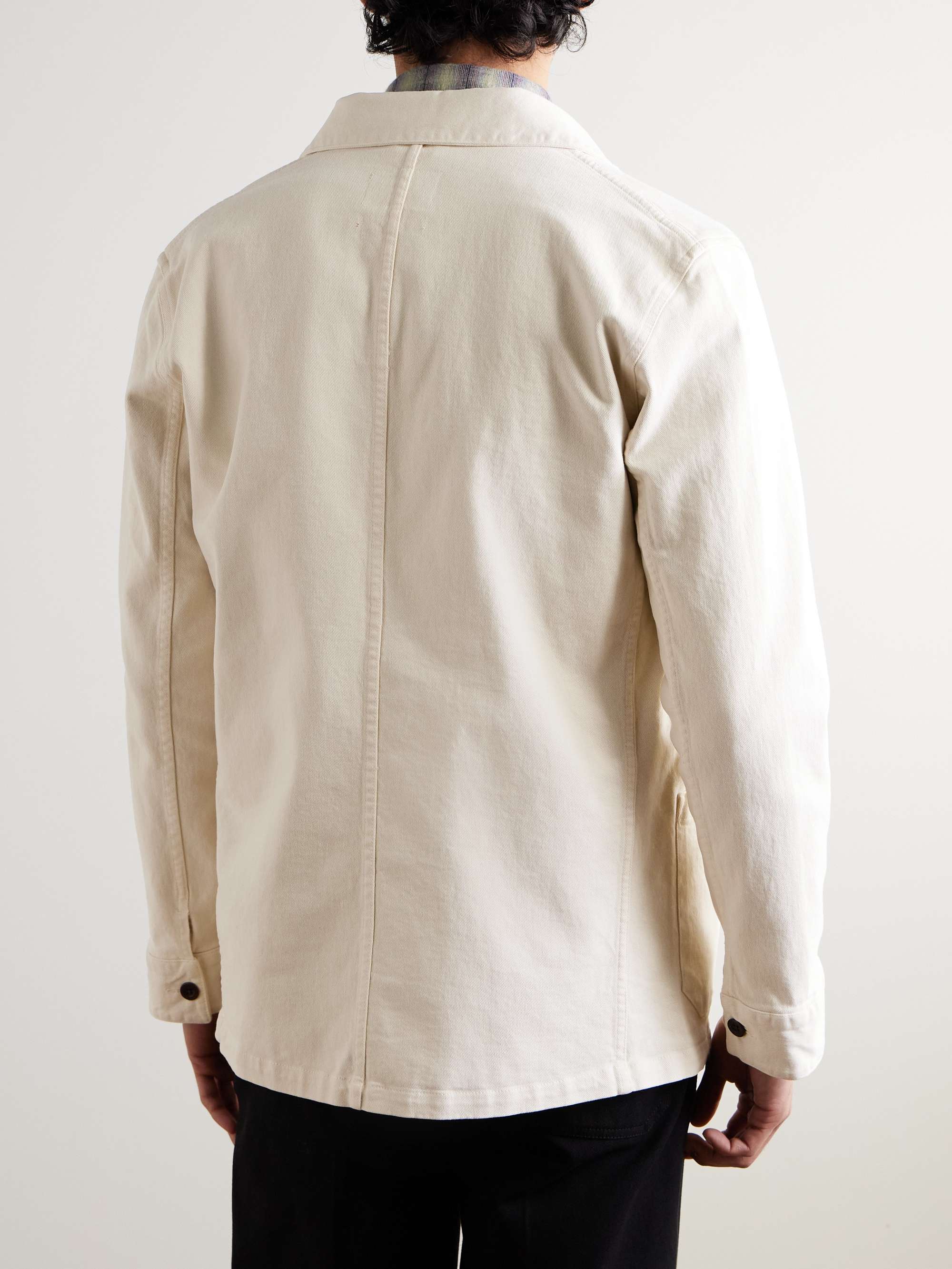 Labura Stretch-Cotton Twill Overshirt view