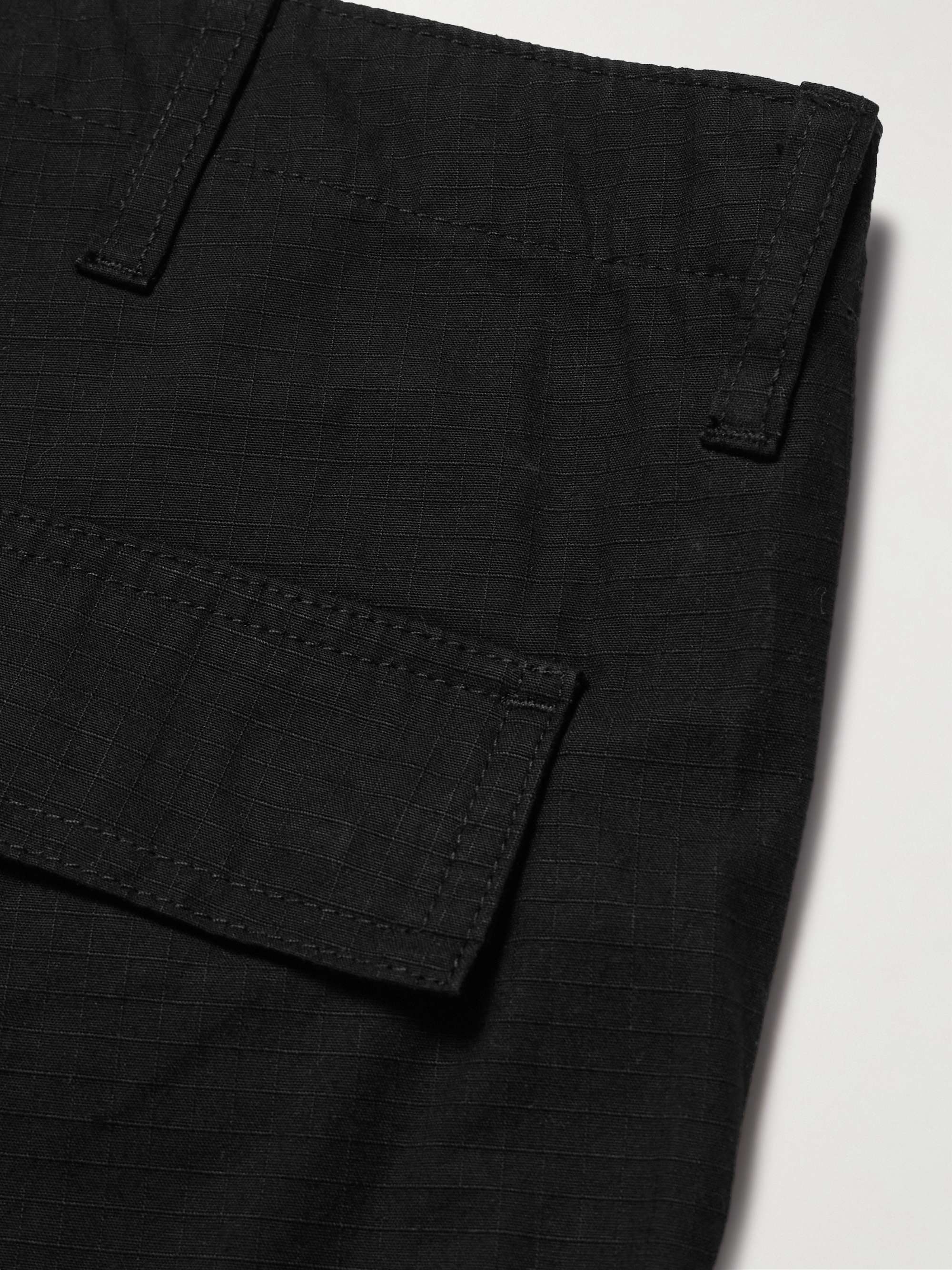 Straight-Leg Cotton-Ripstop Cargo Trousers view
