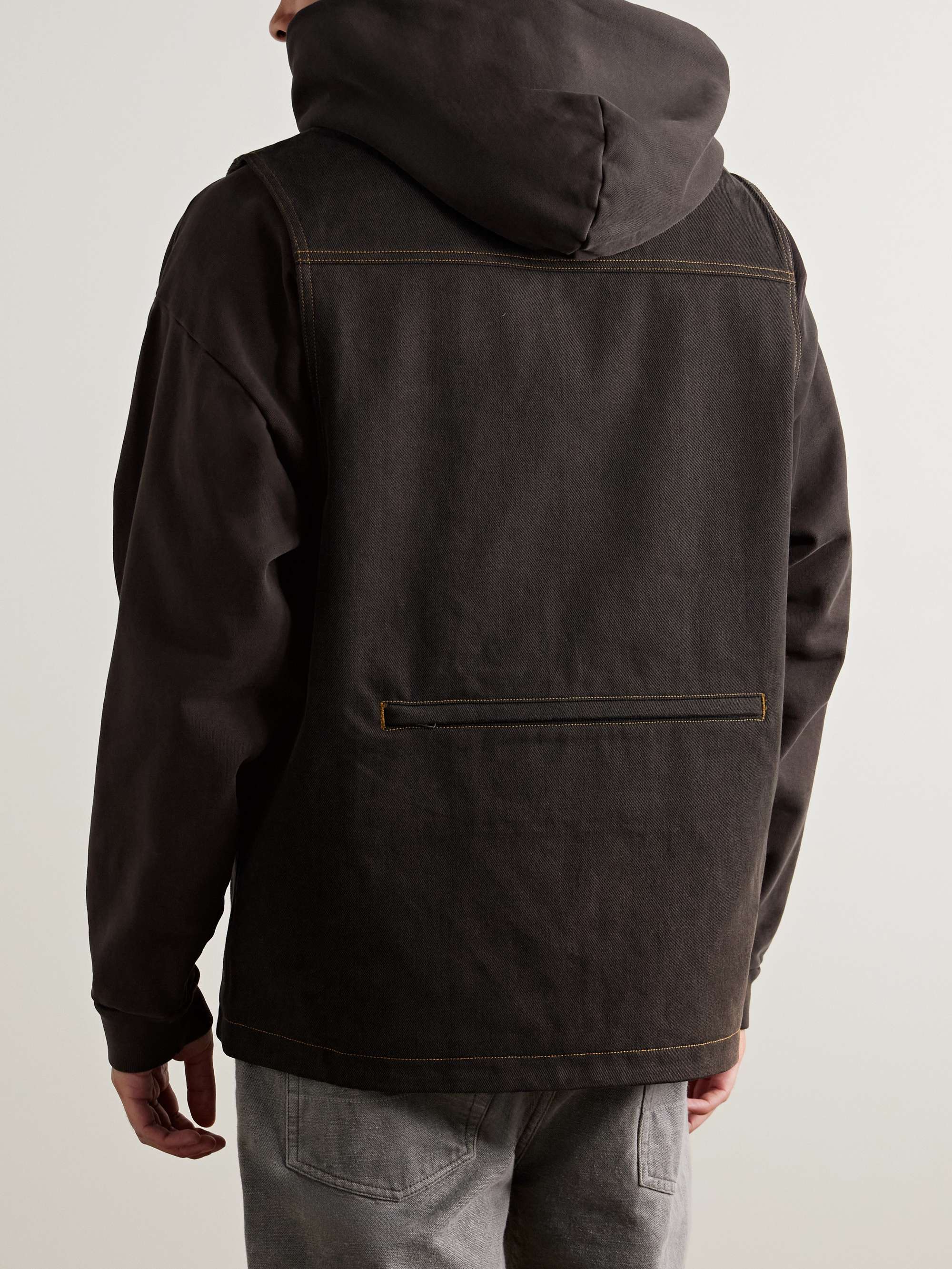 Ogden Denim Gilet view