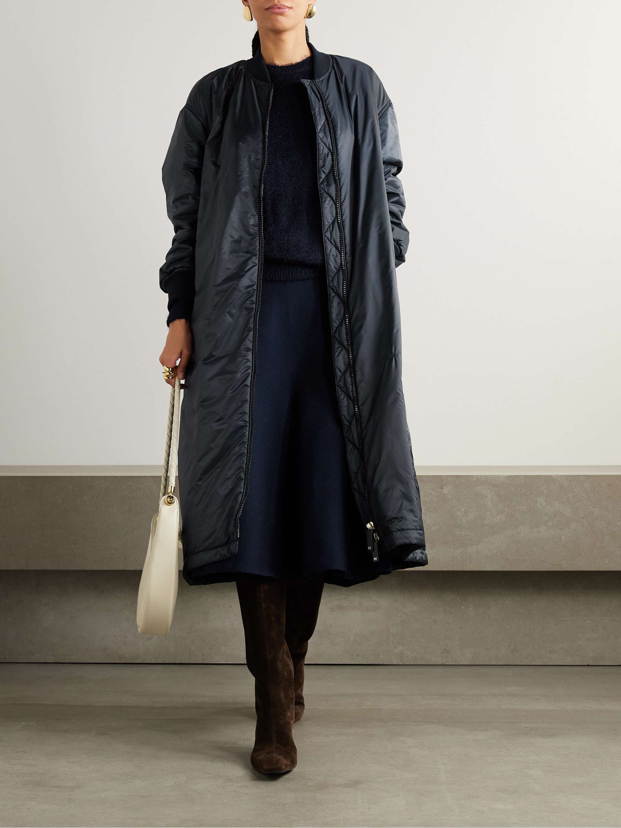 The Cube padded shell coat view