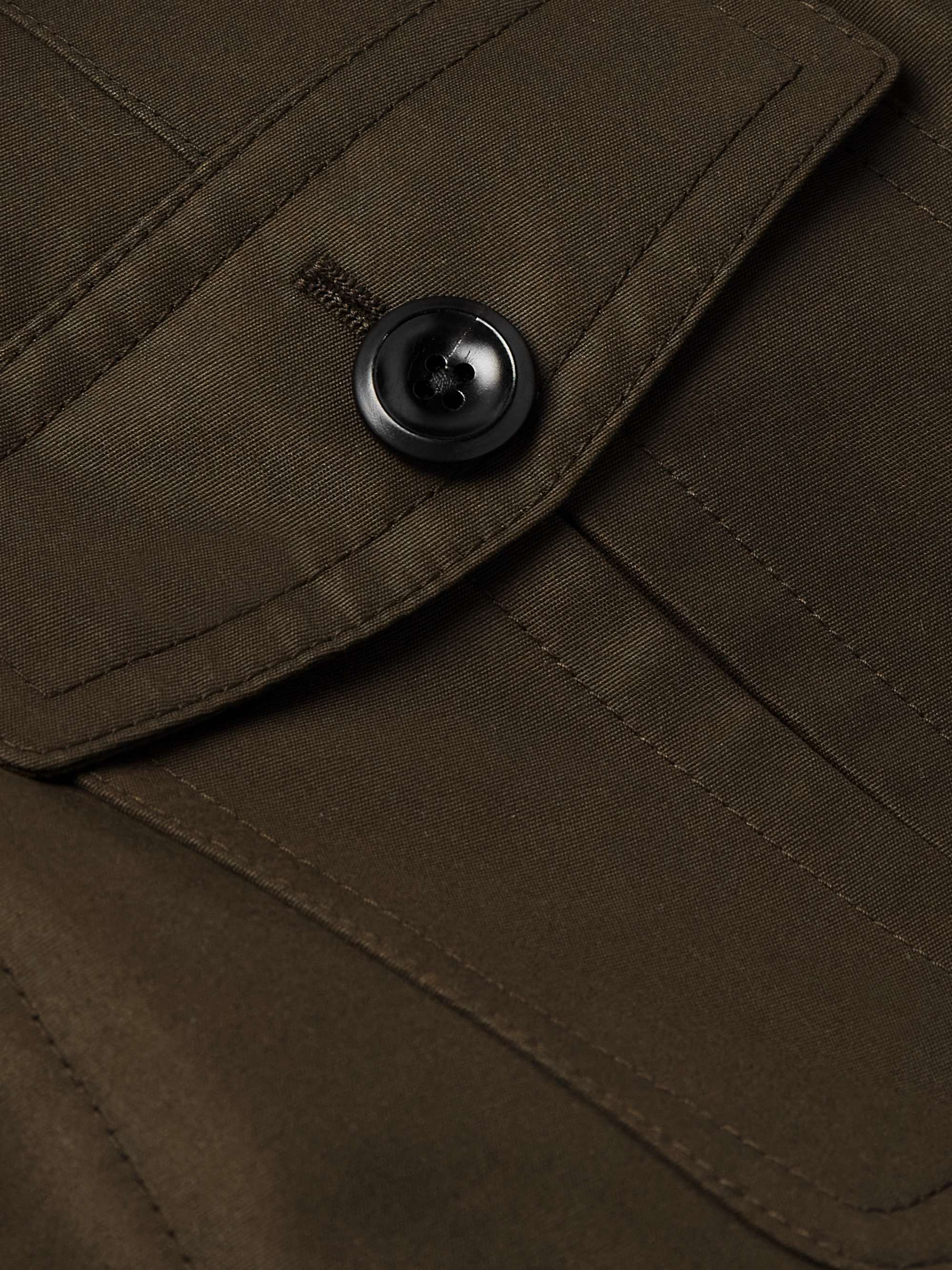 Cotton-Blend Twill Field Jacket view