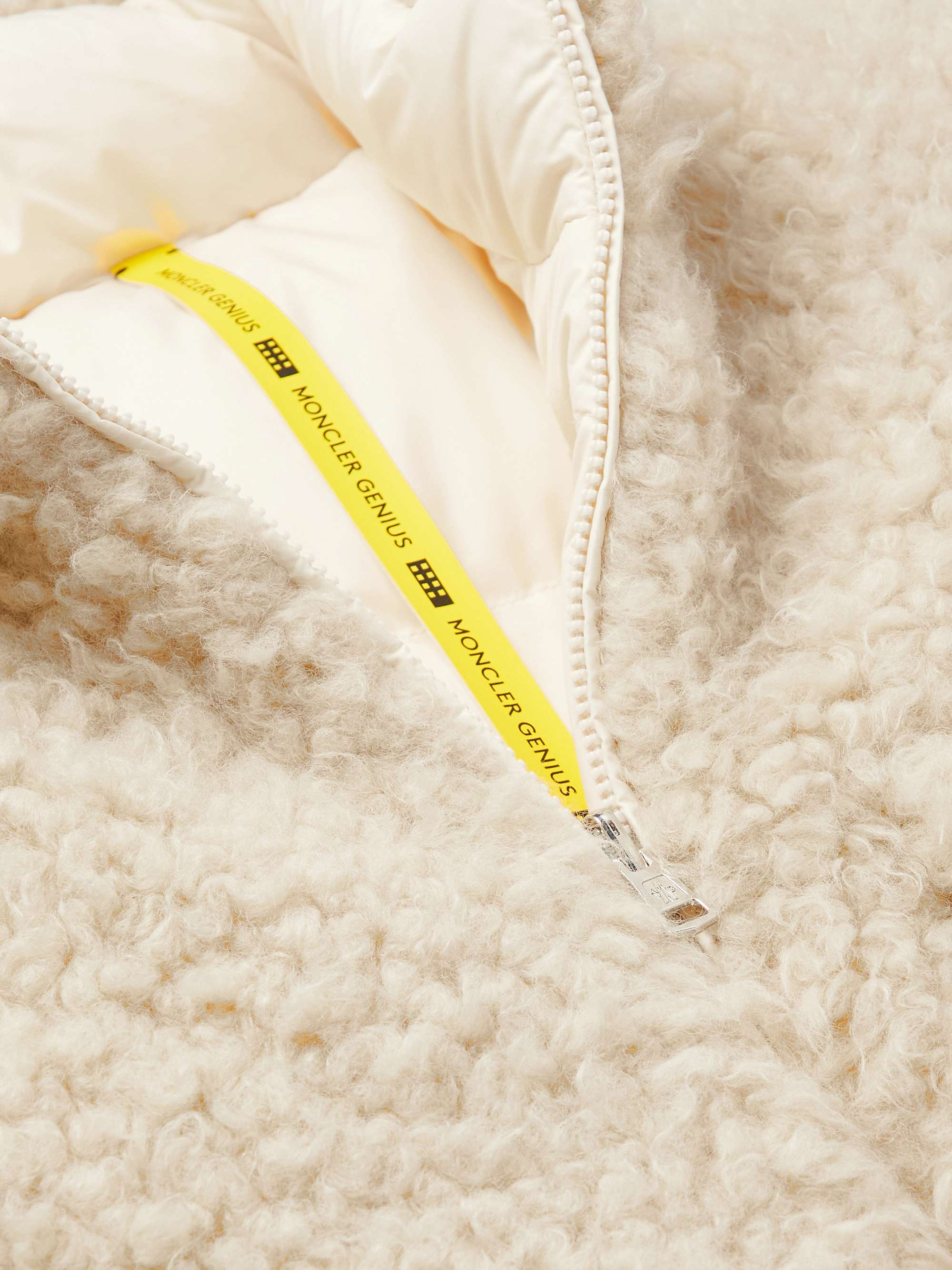 2 Moncler 1952 Monnow Reversible Shell and Faux Shearling Down Jacket view